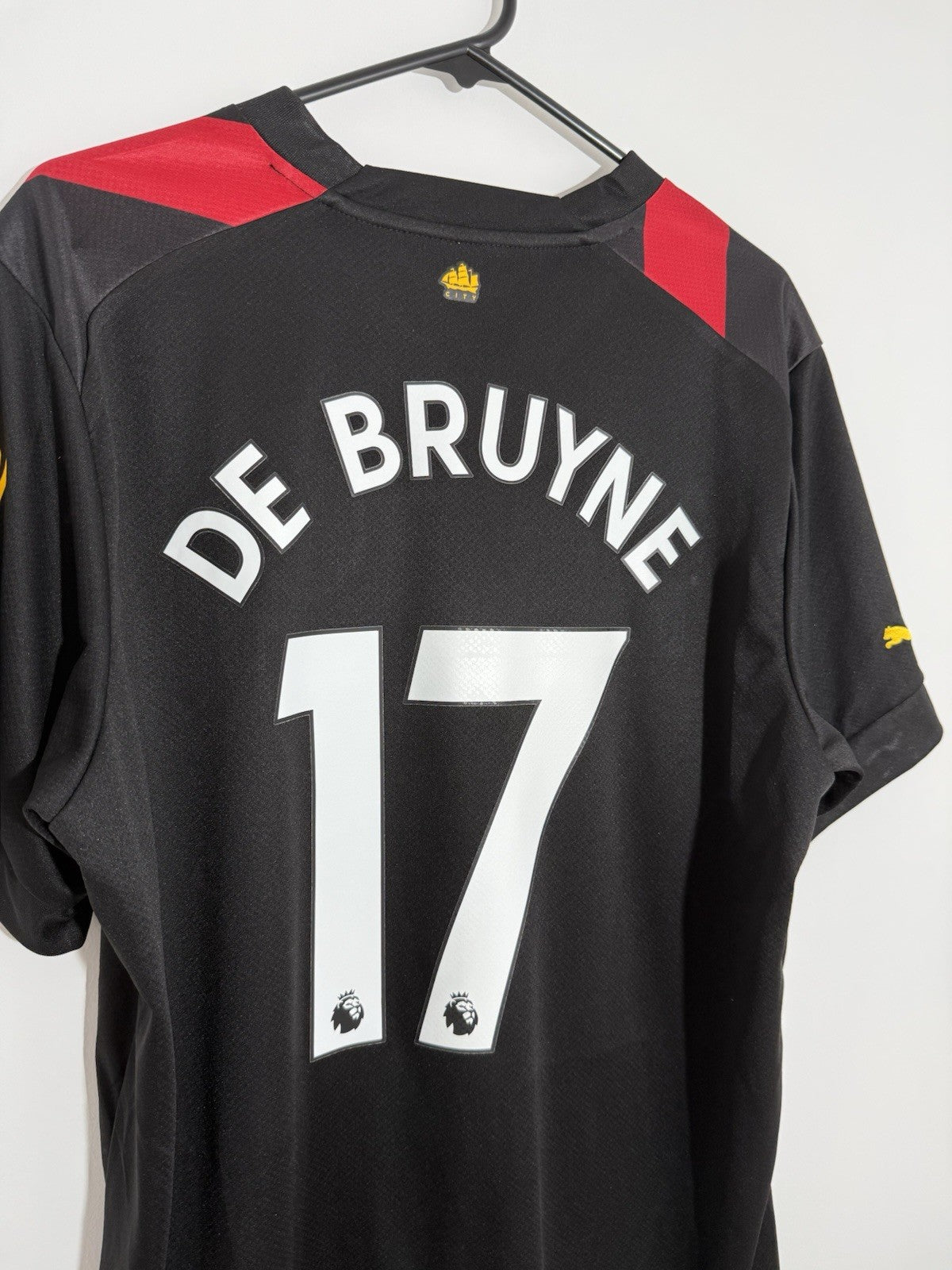 Manchester City De Bruyne #17 2022/23 XL Away Shirt Excellent Conditio 765722-02