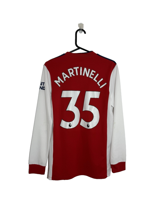 Arsenal Martinelli #35 2021/22 Small Home Shirt Excellent Condition GQ3247