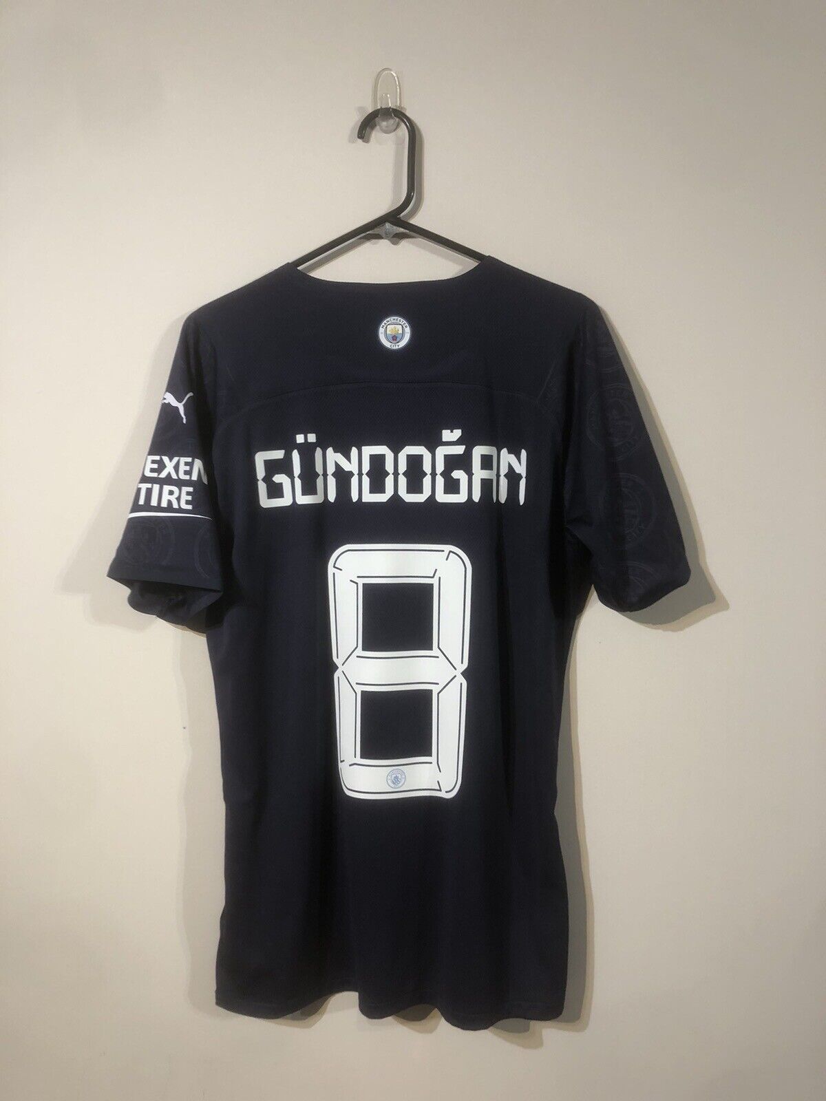 Gundogan #8 Manchester City 2021/22 X-Large Authentic 3rd Shirt Puma BNWT