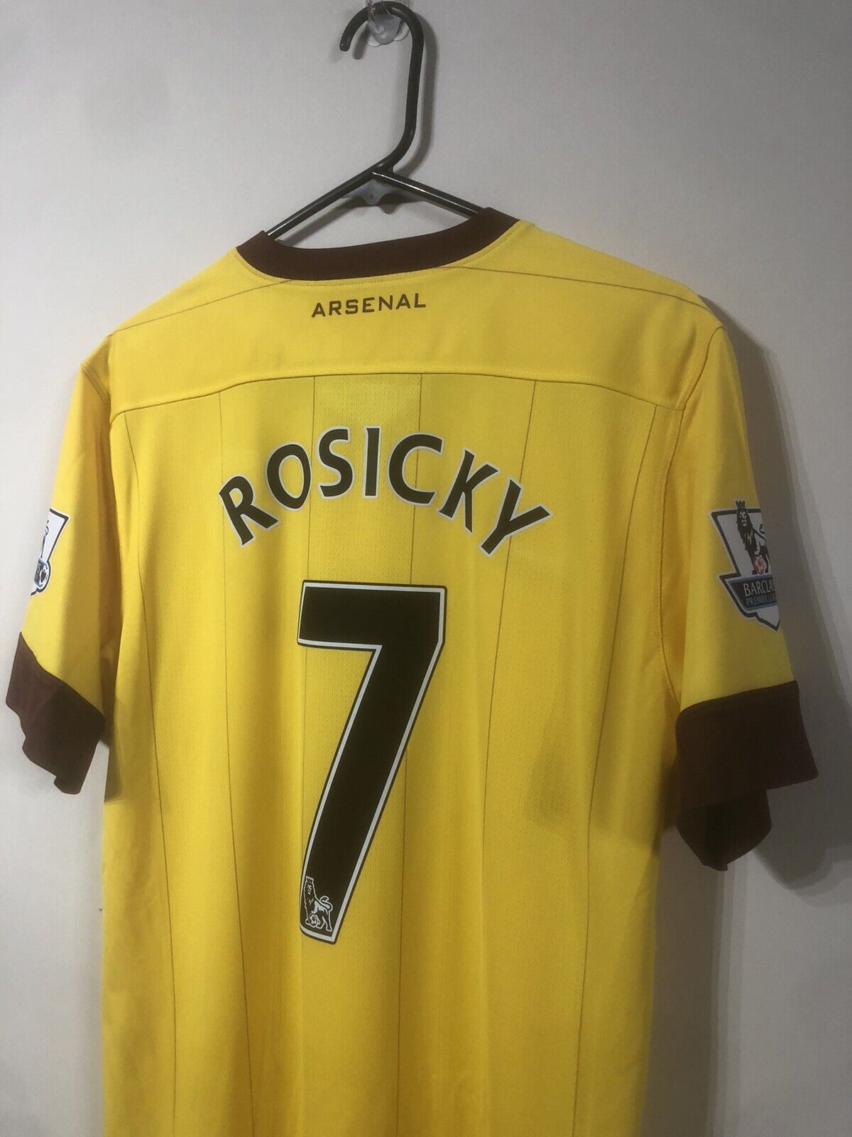 Rosicky #7 Arsenal 2012/13 Medium Away Shirt Nike Excellent Condition 386824-749