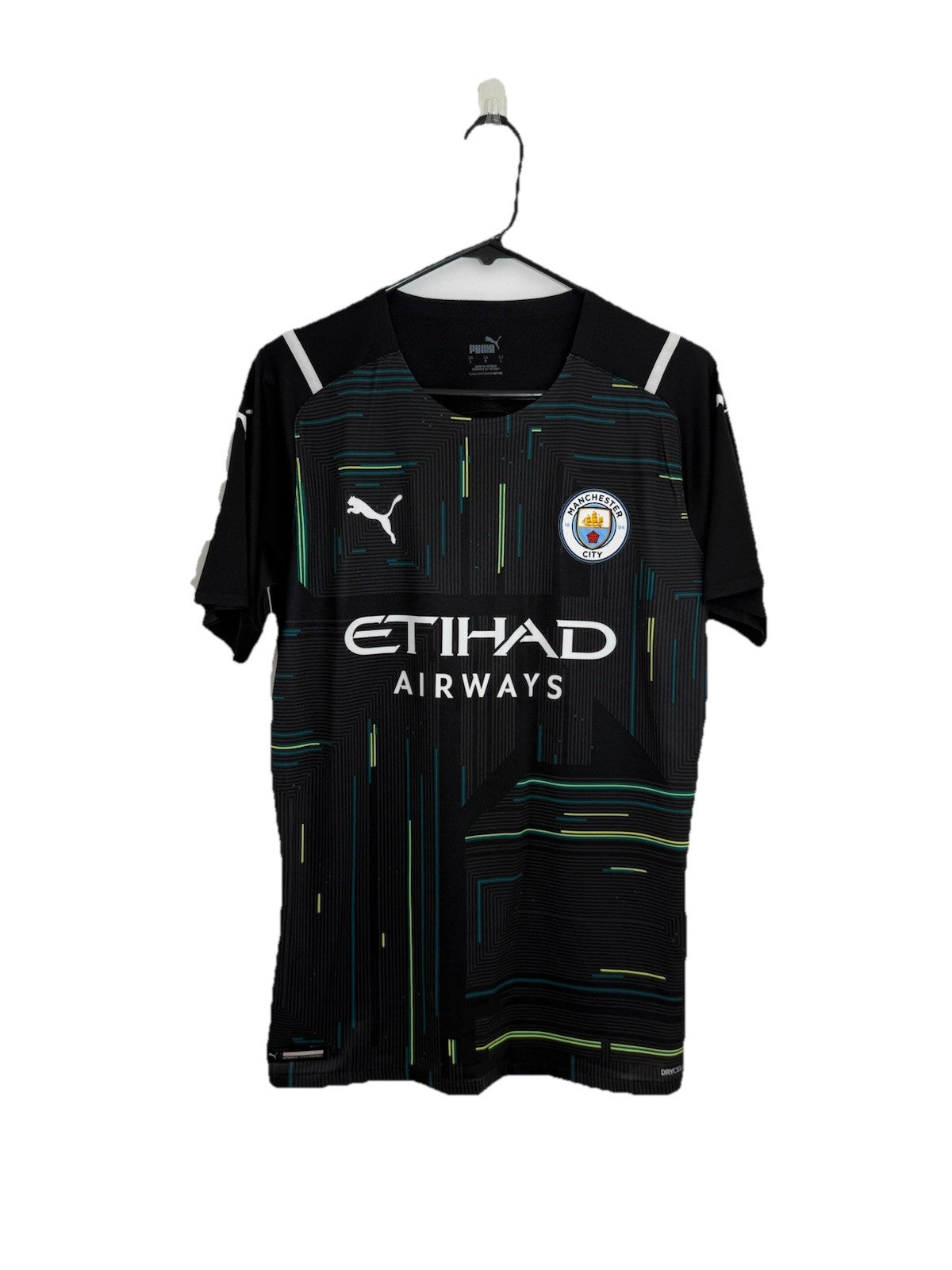 Man City Ederson M. #31 2021/22 Large Home Auth GK Excellent Condition 759185-49