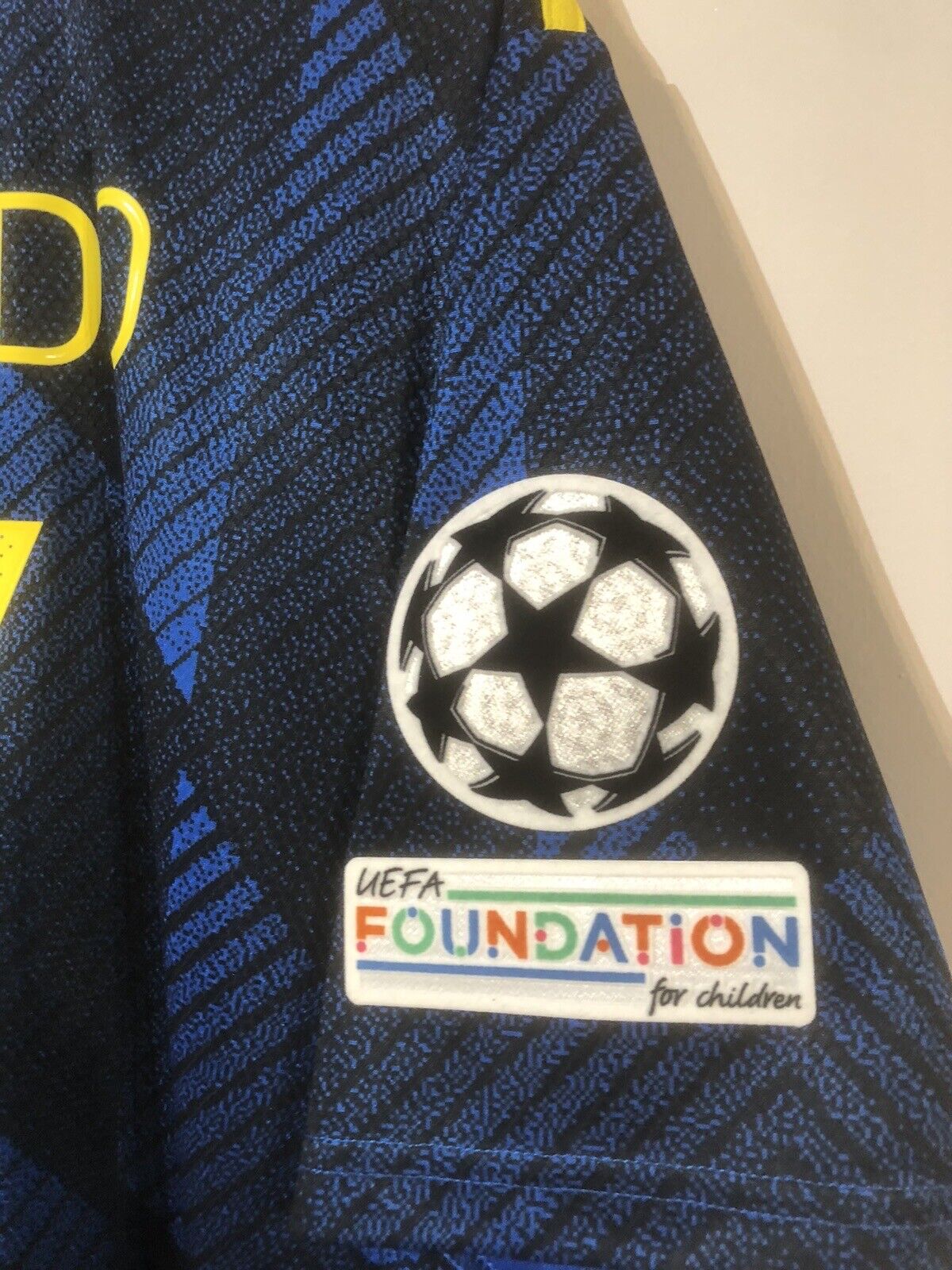 Ronaldo #7 Manchester United X-Large 2021/22 CL 3rd Shirt BNWT