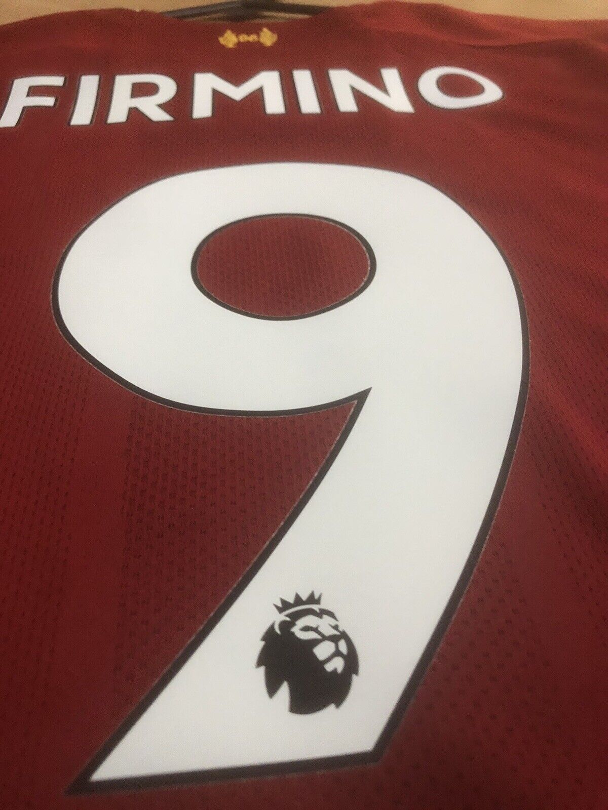 Firmino 9 Liverpool Xl 2019 20 Home New Balance Very Good Condition MT930000