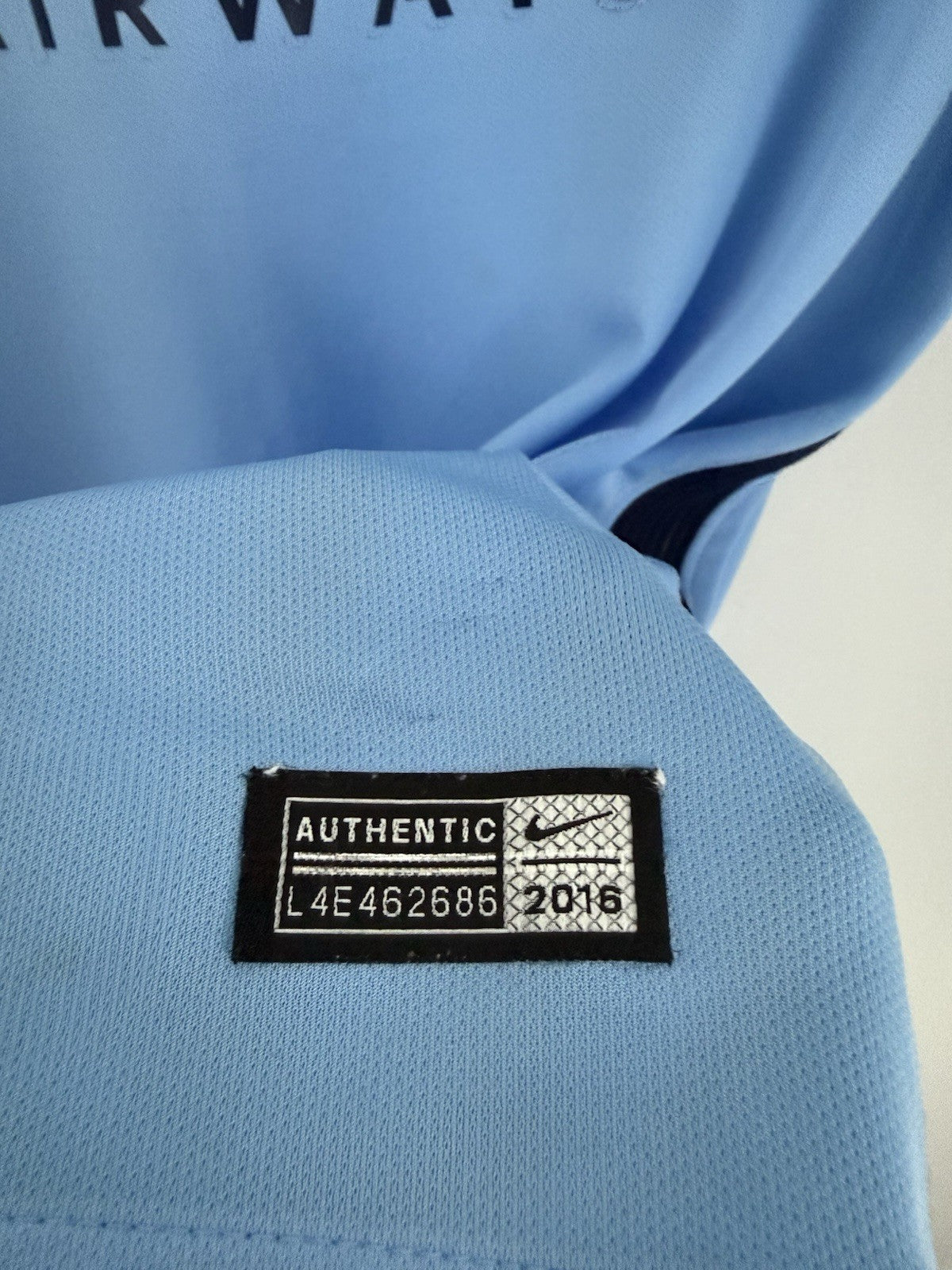 Manchester City Stones #24 2016/17 Medium Home Excellent Condition