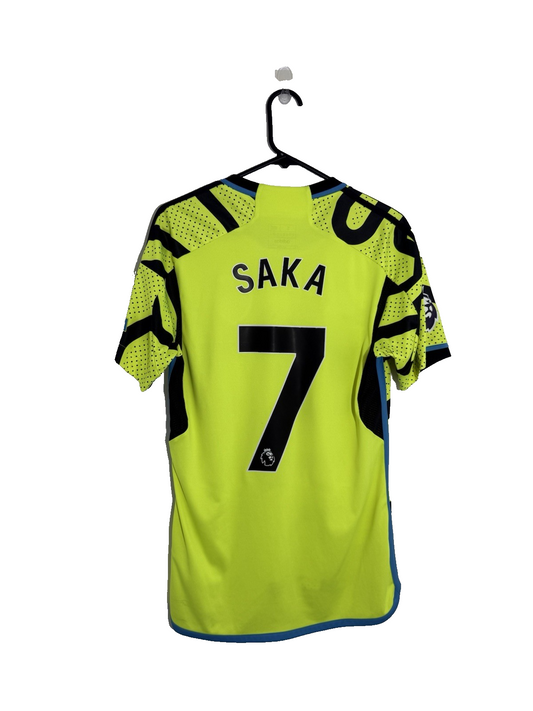 Arsenal Saka #7 2023/24 Small Away Shirt Adidas Excellent Condition HR6927