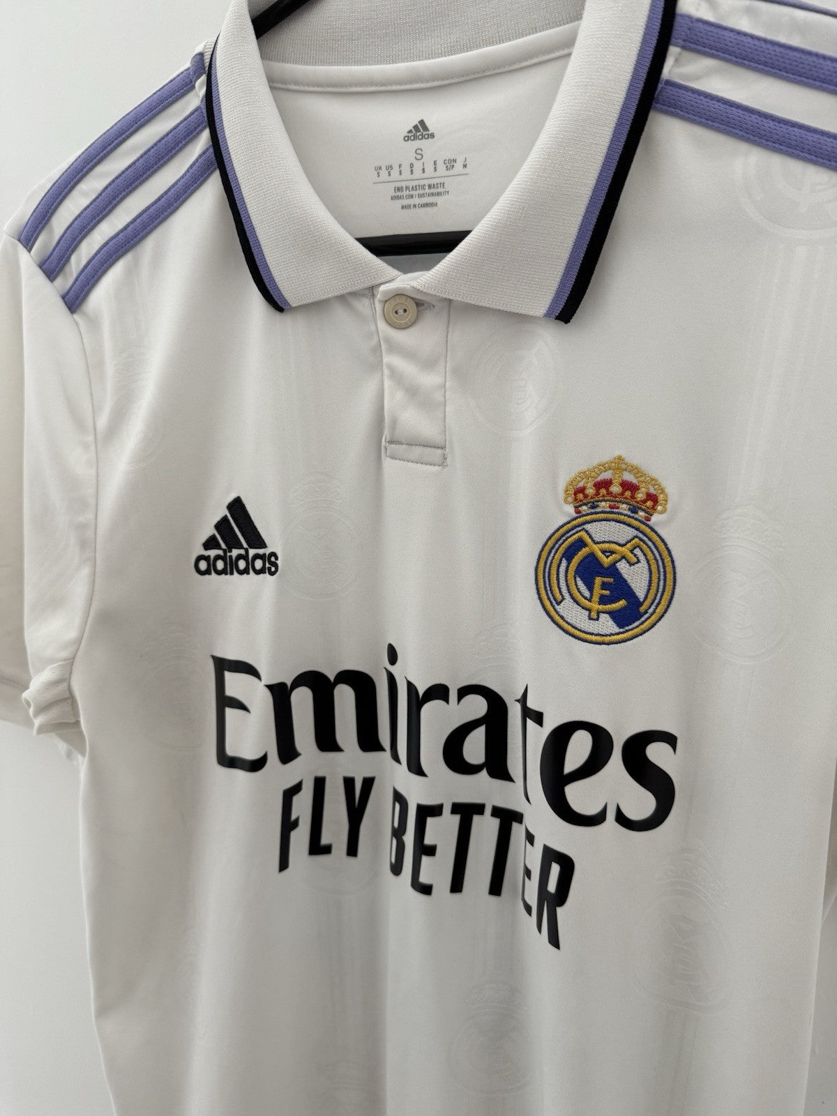 Real Madrid Kroos #8 2022/23 Home Small Shirt Excellent Condition