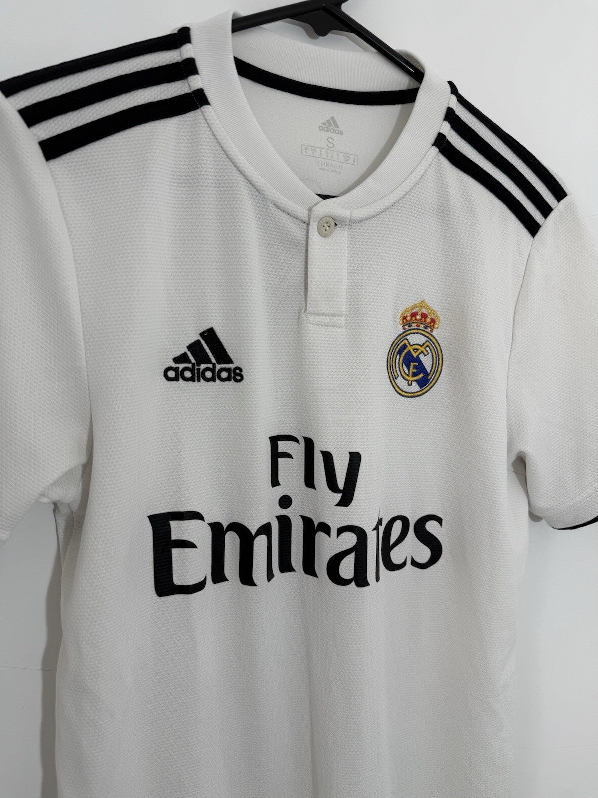 Real Madrid Isco #22 2018/19 Small Home Shirt Adidas Excellent Condition CG0550