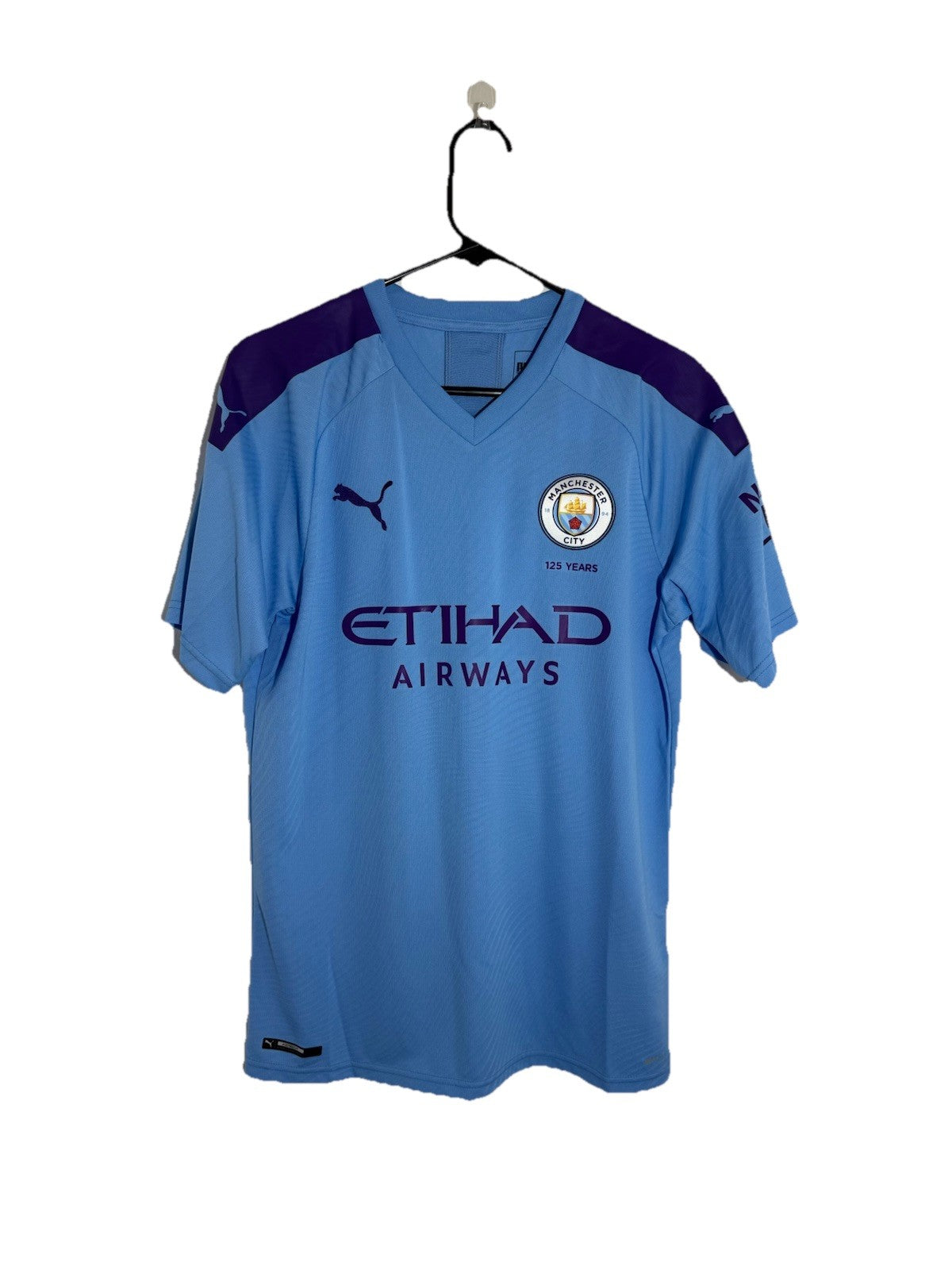 Manchester City Fernandinho #25 2019/20 Medium Home Excellent Conditio 755586-01