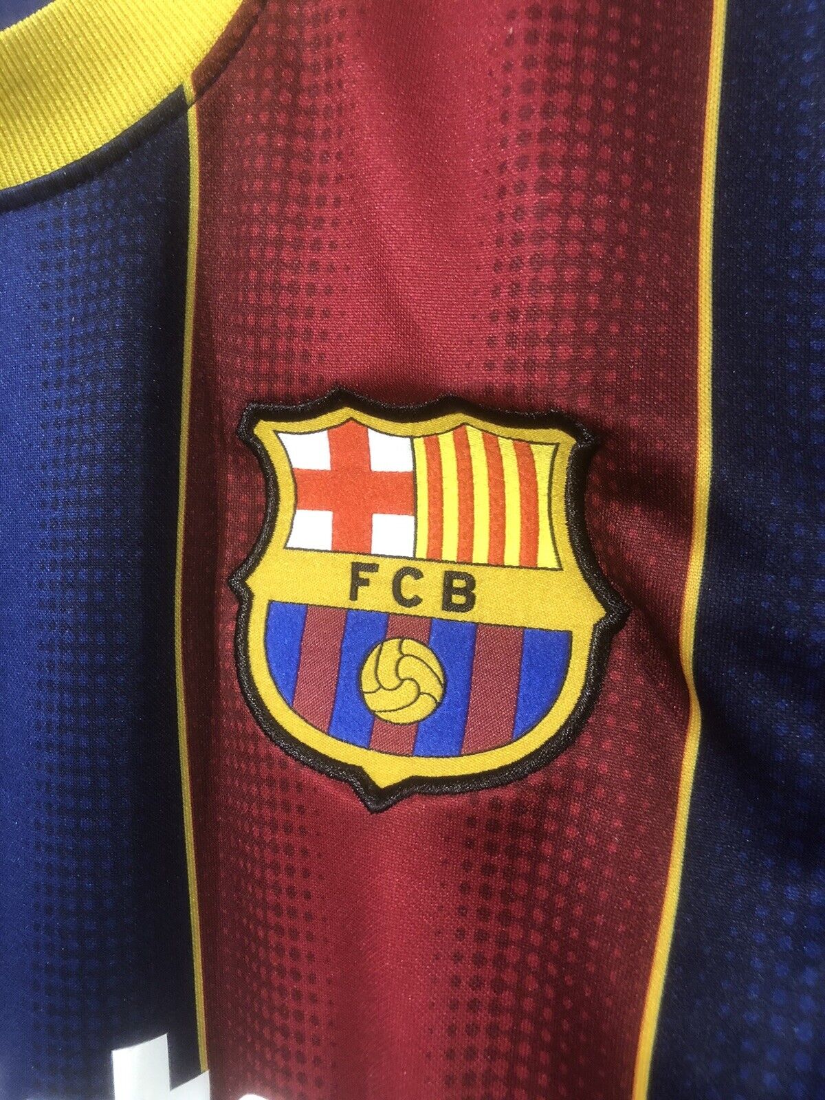 Dest #2 Barcelona Small 2020/21 Home Shirt Very Good Condition