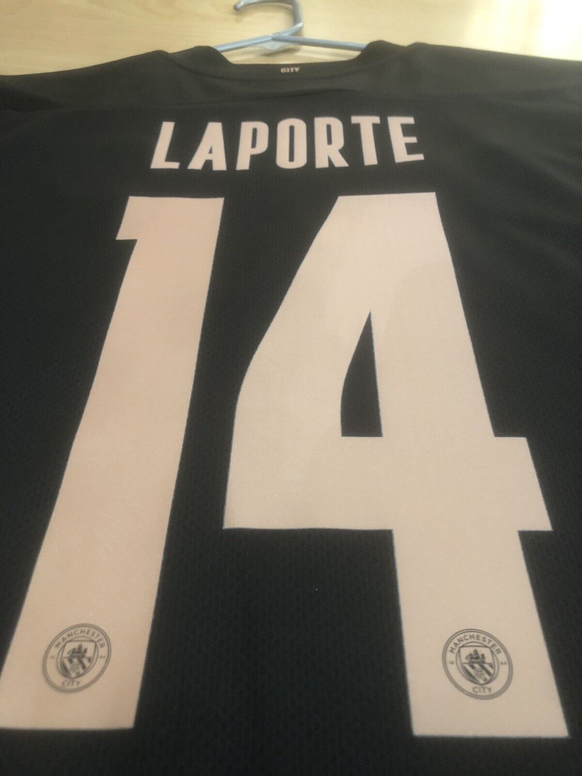 Laporte 14 Manchester City 2020 21 Medium Away Excellent Condition 757065 02