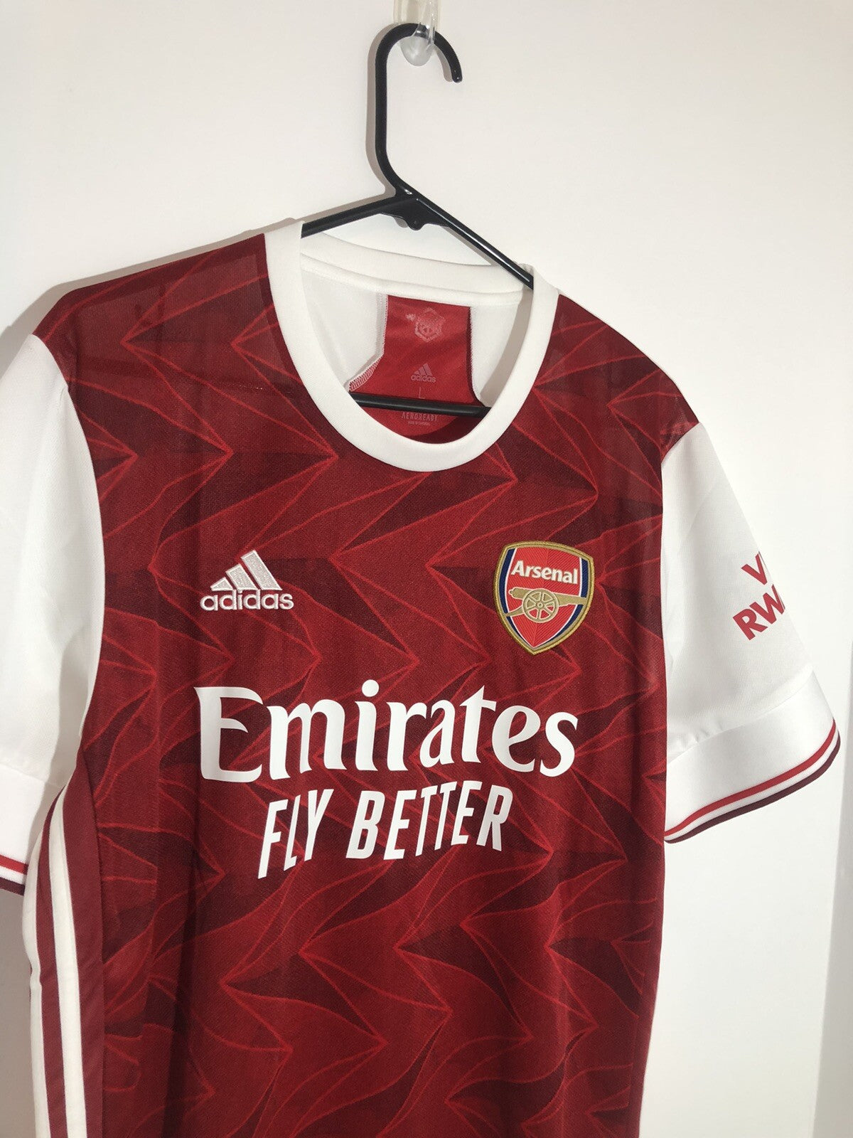 Arsenal Lacazette #9 2020/21 Large Home Shirt BNWT EH5817