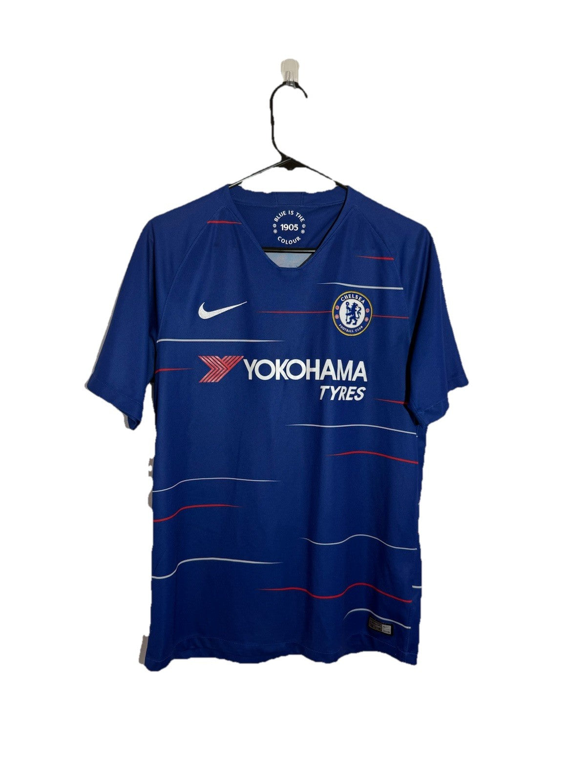 Chelsea Azpilicueta #28 2018/19 Medium Home Shirt Excellent Condition 919009-496
