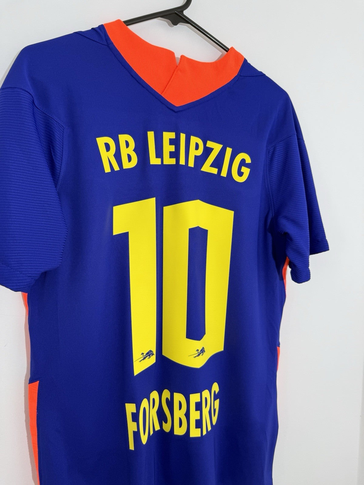 RB Leipzig Fosberg #10 2020/21 Medium Away Shirt Excellent Condition CD4245-412