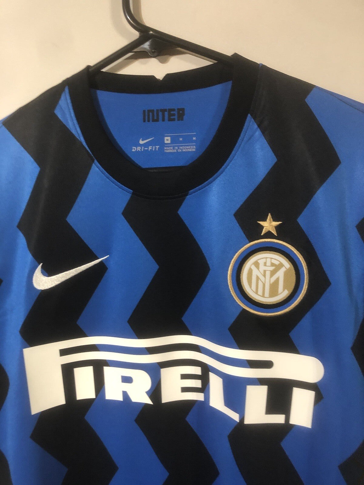 Inter Milan Skriniar #37 2020/21 Medium Home Shirt Nike BNWT CD4240-414