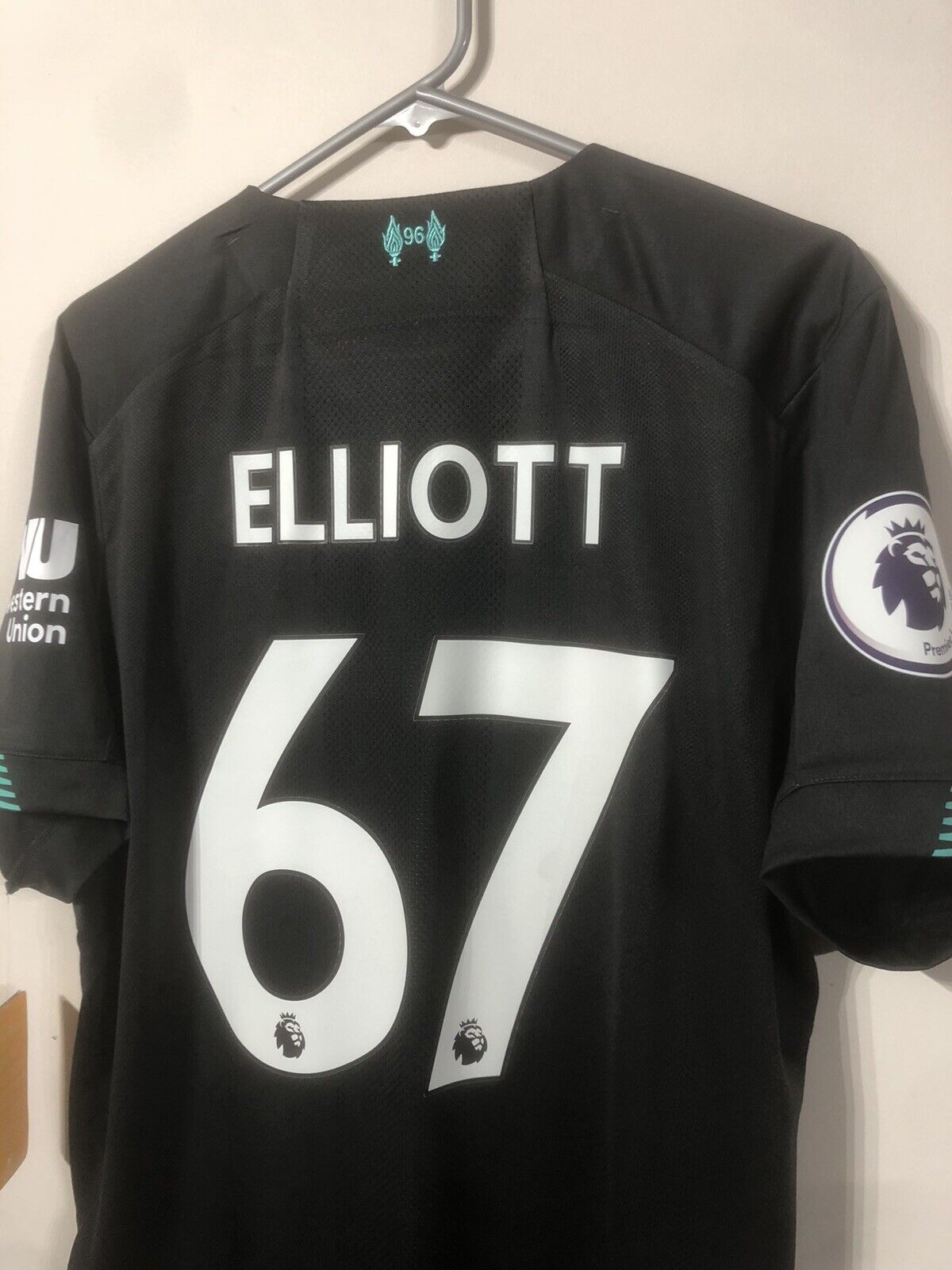 Elliott #67 Liverpool Large 2019/20 3rd Shirt Jersey New Balance BNWT