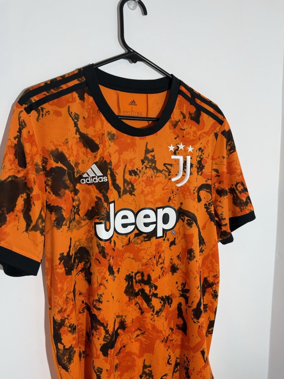 Juventus Ronaldo #7 2020/21 Large 3rd Shirt Excellent Condition GE4856