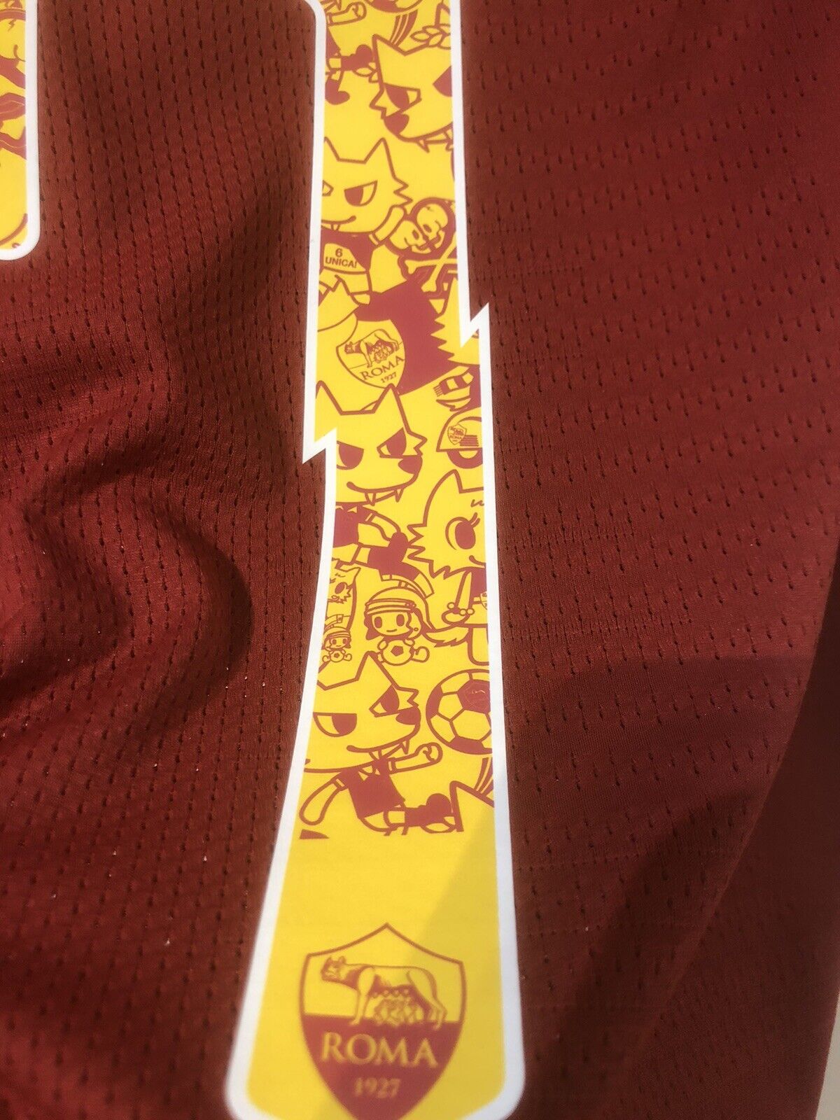 Pellegrini #7 AS Roma Vaporknit Tokidoki Home 2019/20 Small Shirt Mint Condition