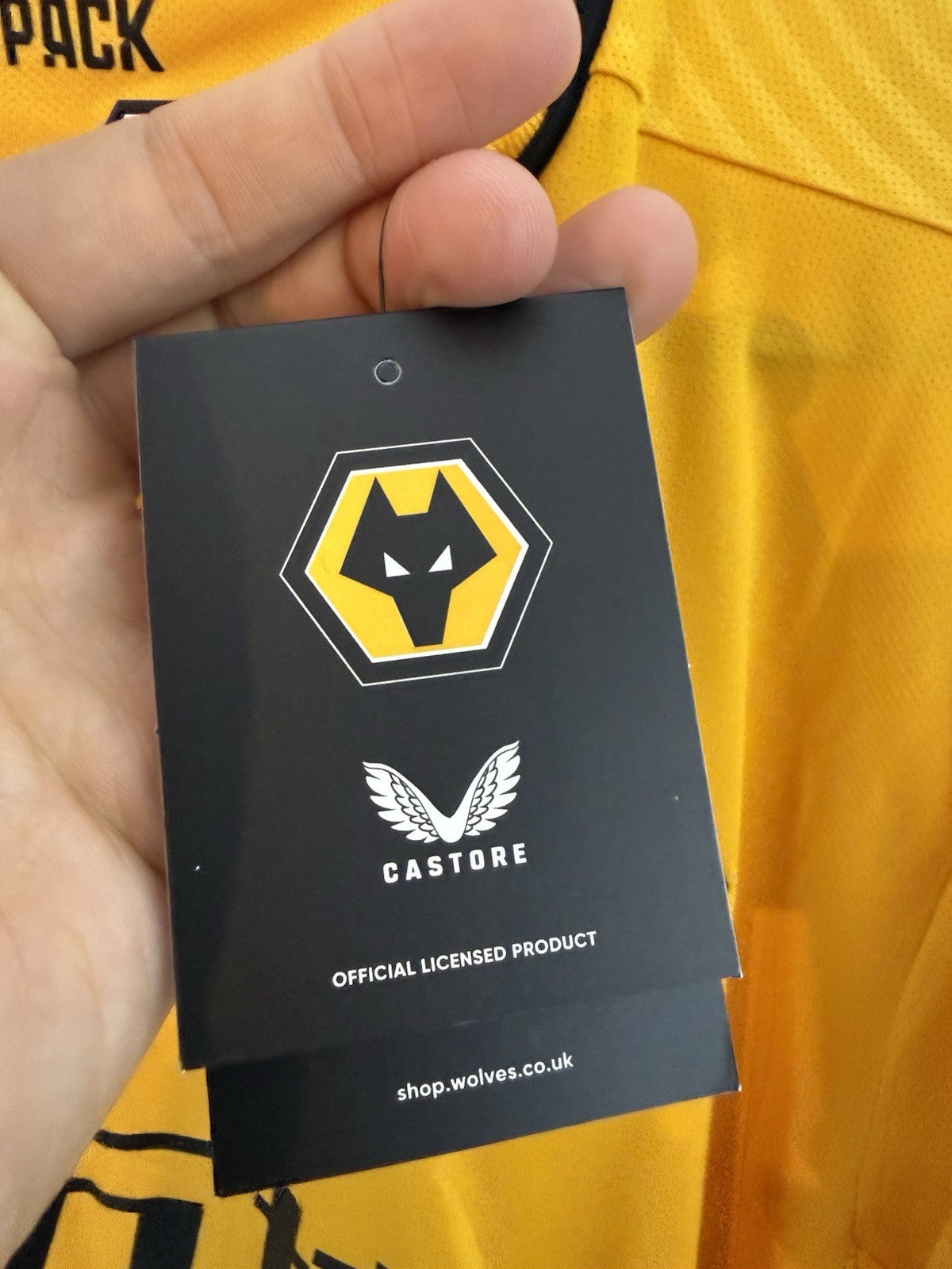 Wolverhampton Wanderers Neves #8 2021/22 Large Home Shirt Castore BNWT