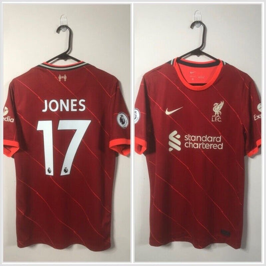 Jones #17 Liverpool Medium 2021/22 Home Shirt Nike Excellent Condition