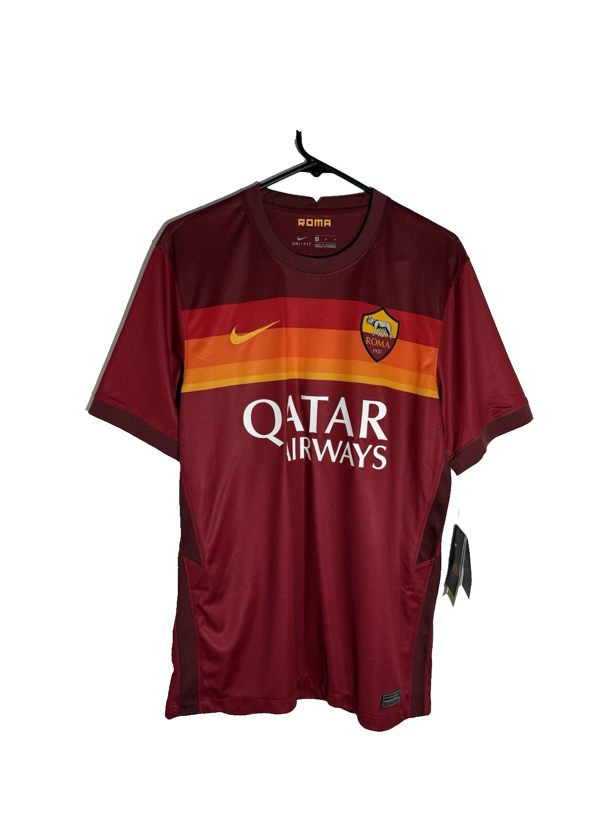 AS Roma Zaniolo #22 2020/21 Home Medium Shirt Nike BNWT CD4248-614