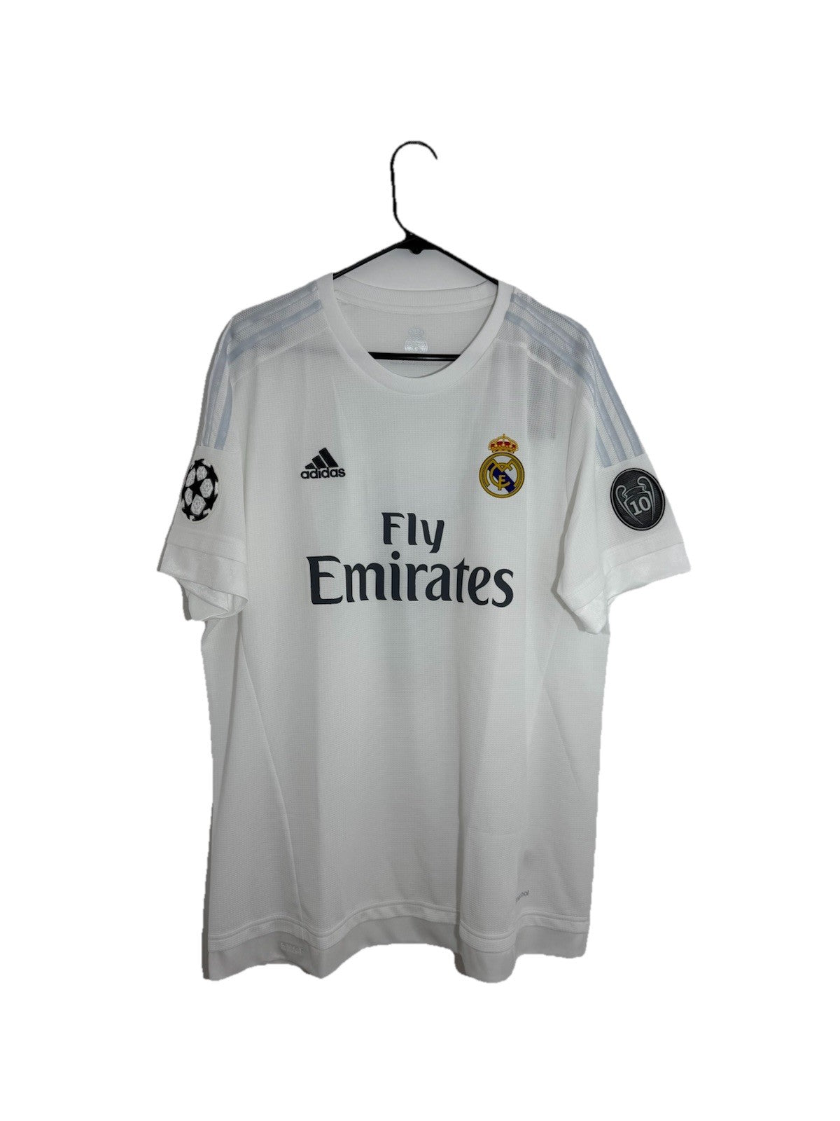 Real Madrid Ronaldo #7 2015/16 XL Champions League Home Shirt BNWT S12614