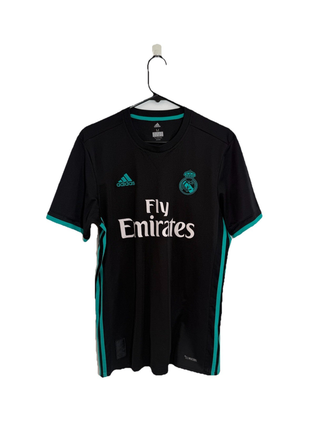 Real Madrid Kroos #8 2017/18 Medium Away Shirt Adidas Excellent Condition BR3543