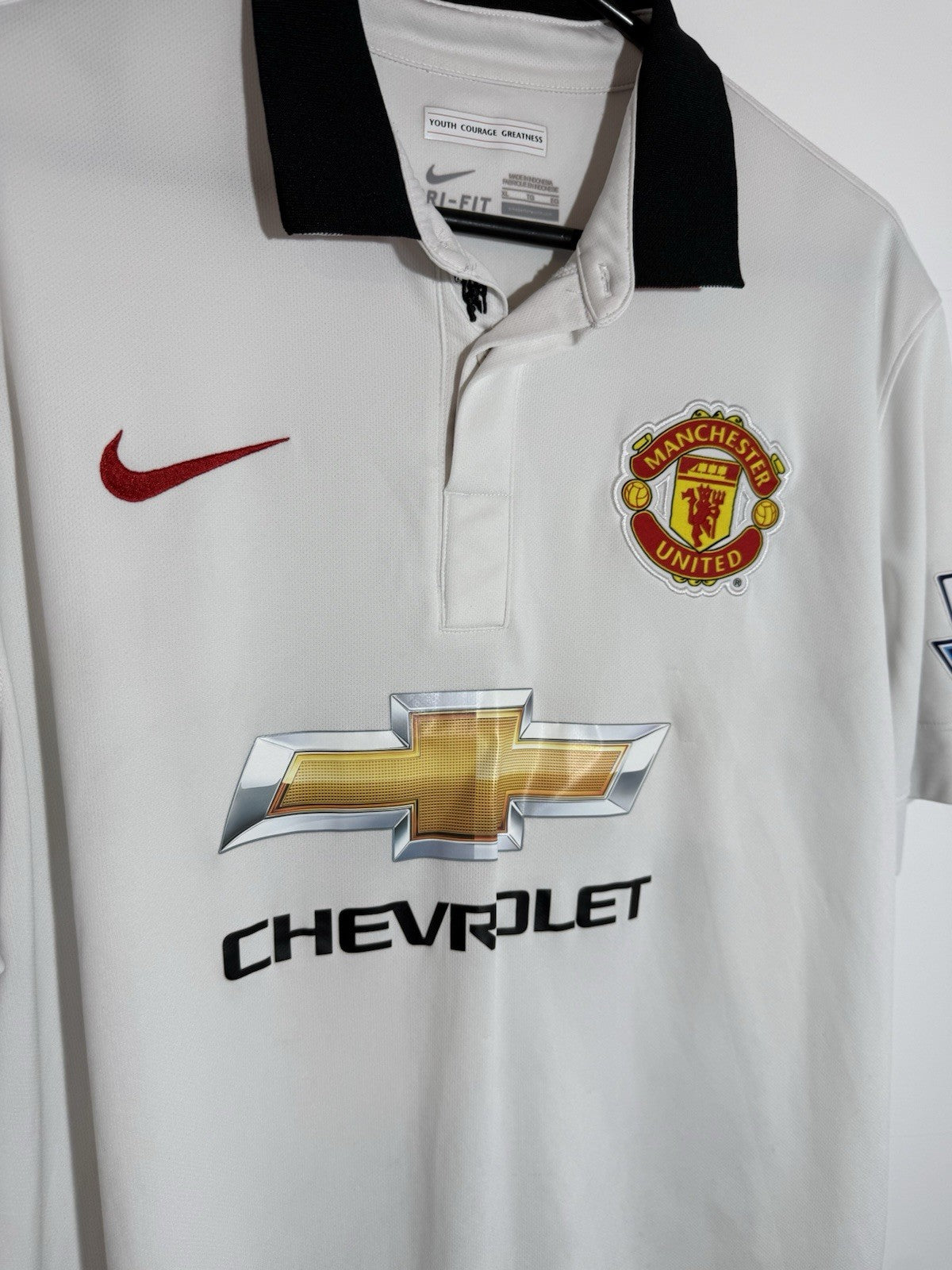 Manchester United Blind #17 2014/15 XL Away Excellent Condition 611032-106