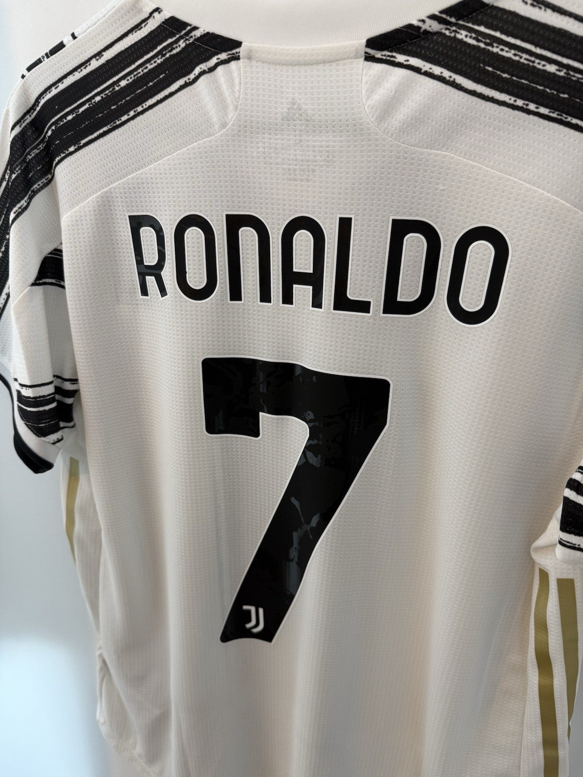 Juventus Ronaldo #7 2020/21 Womens Large Home Authentic Shirt BNWT GC9086