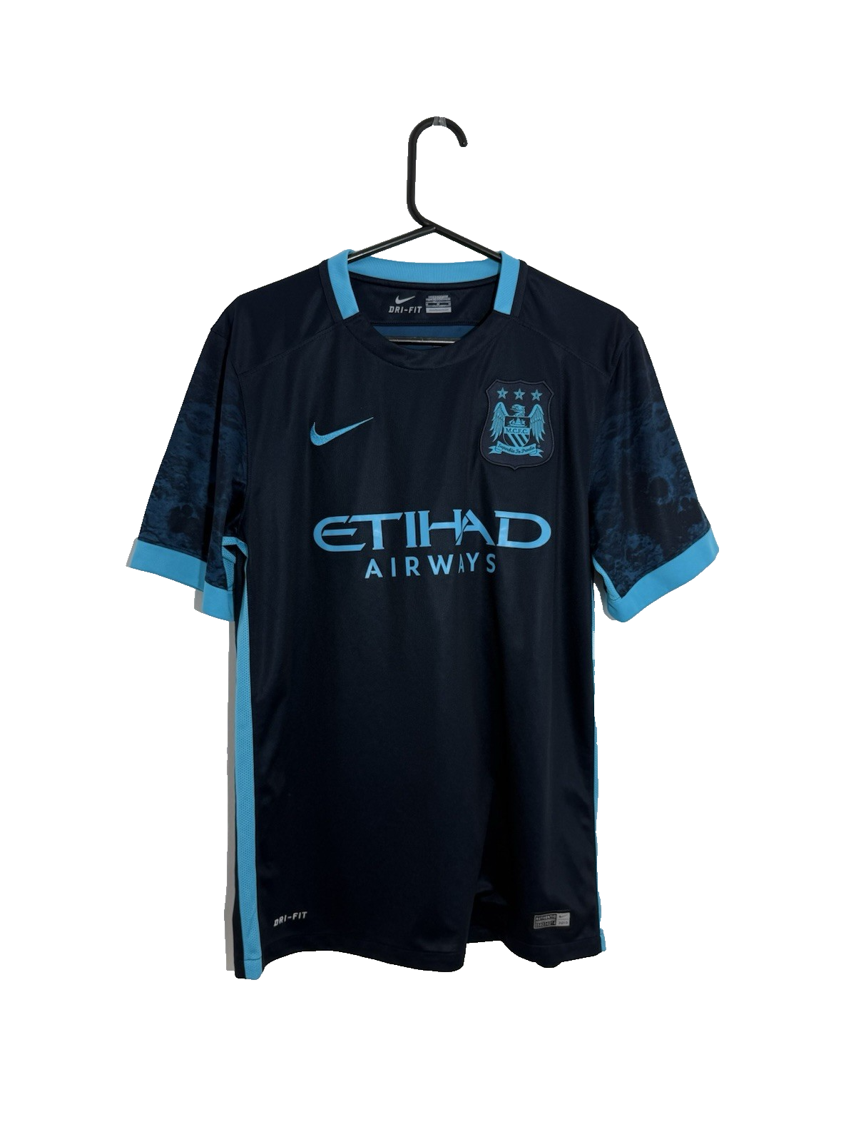 Manchester City 2015/16 Large Away Shirt Excellent Condition 658881-476