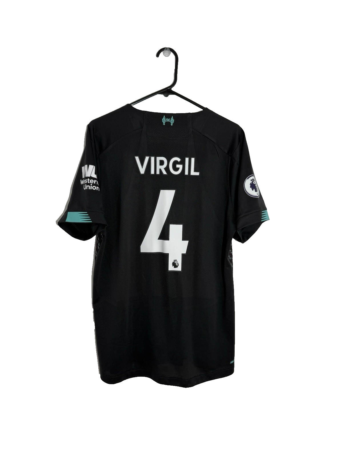 Liverpool Virgil #4 2019/20 Large 3rd Shirt Excellent Condition MT930023