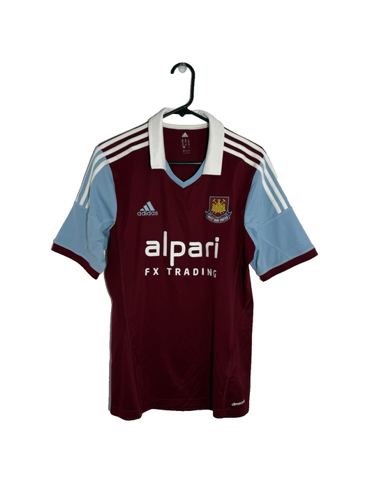 West Ham United 2013/14 Medium Home Shirt Adidas Excellent Condition F42233