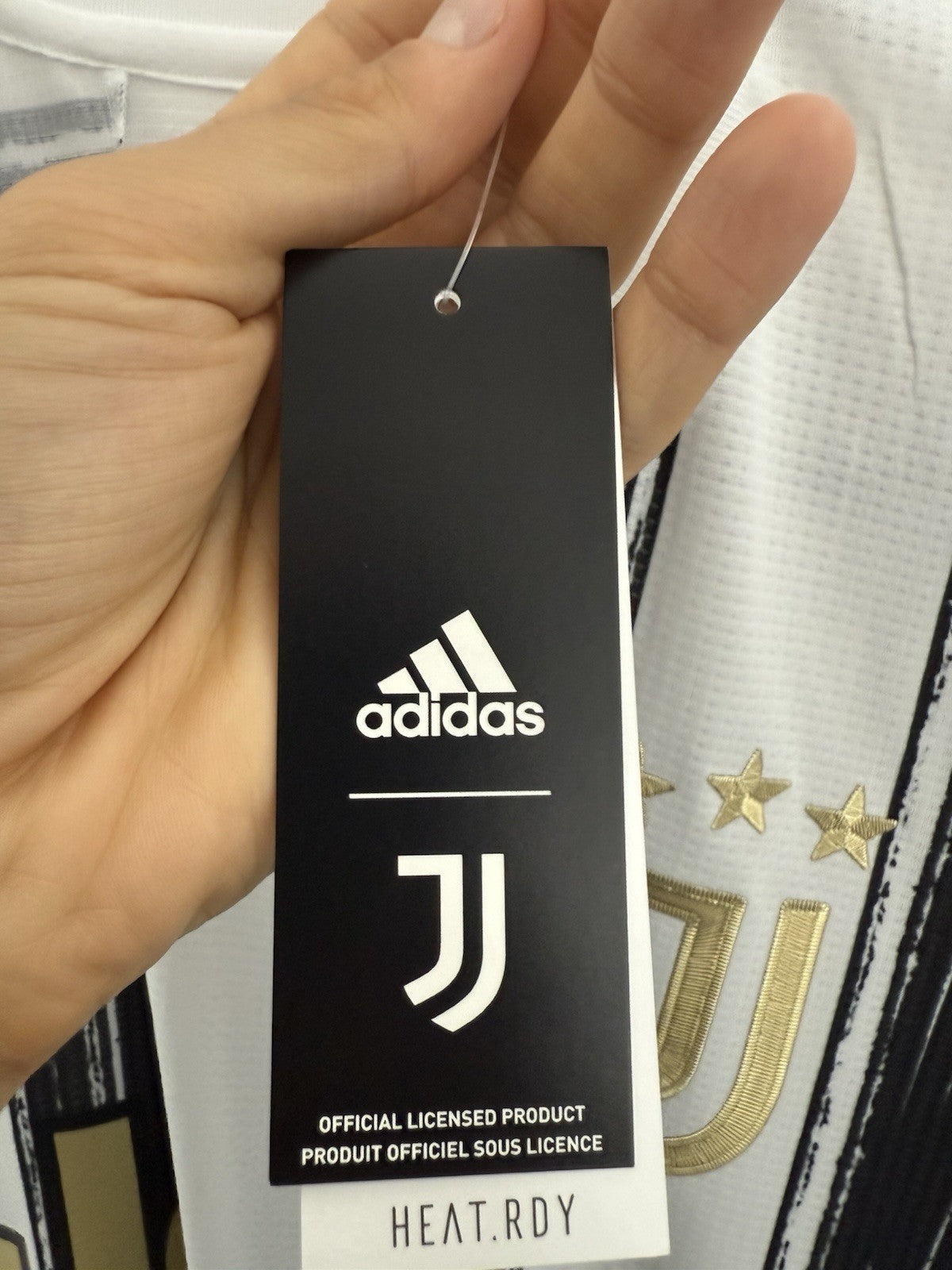 Juventus Bonucci #19 2020/21 Medium Home Authentic Shirt Adidas BNWT GJ7601