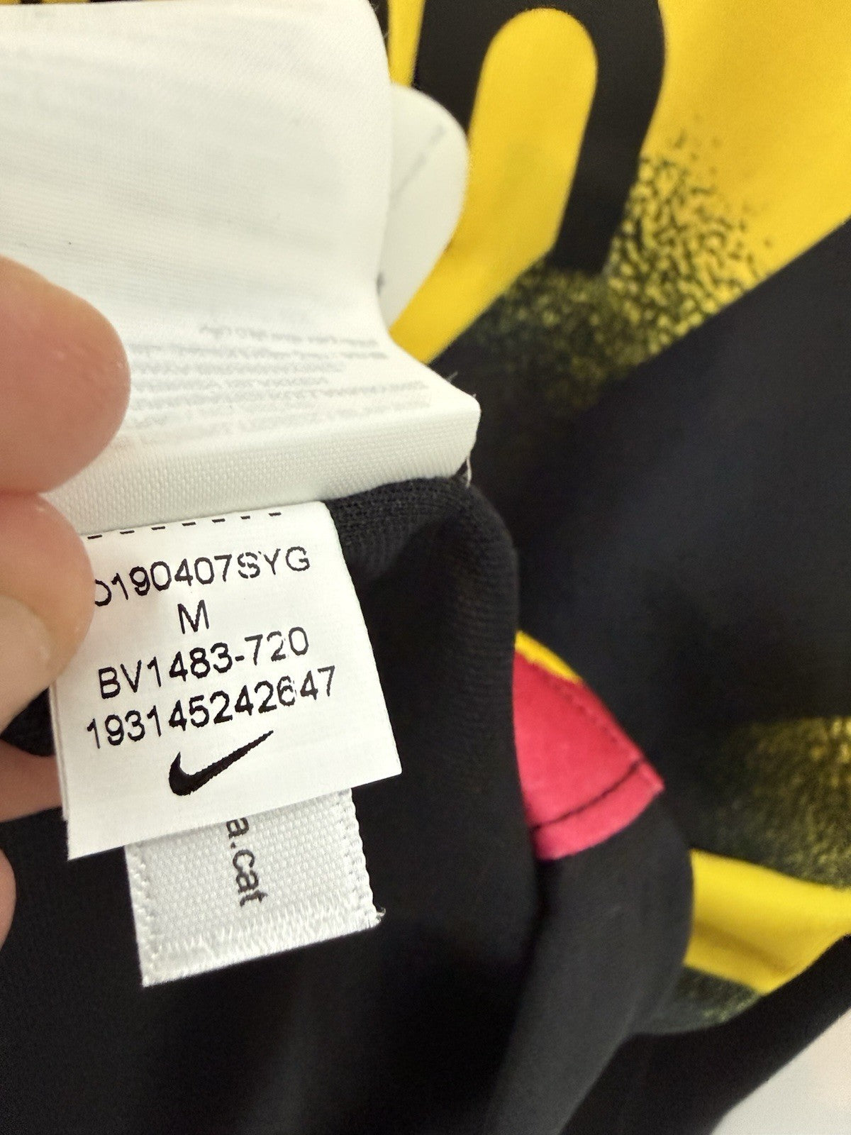 Barcelona 2019/20 Medium Away Goalkeeper Shirt Nike BNWT BV1483-720