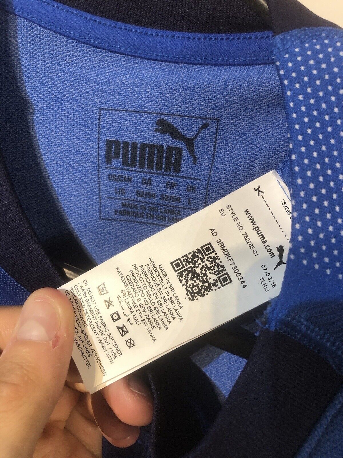 Chiesa #14 Italy 2018 Home Large Football Shirt Puma BNWT