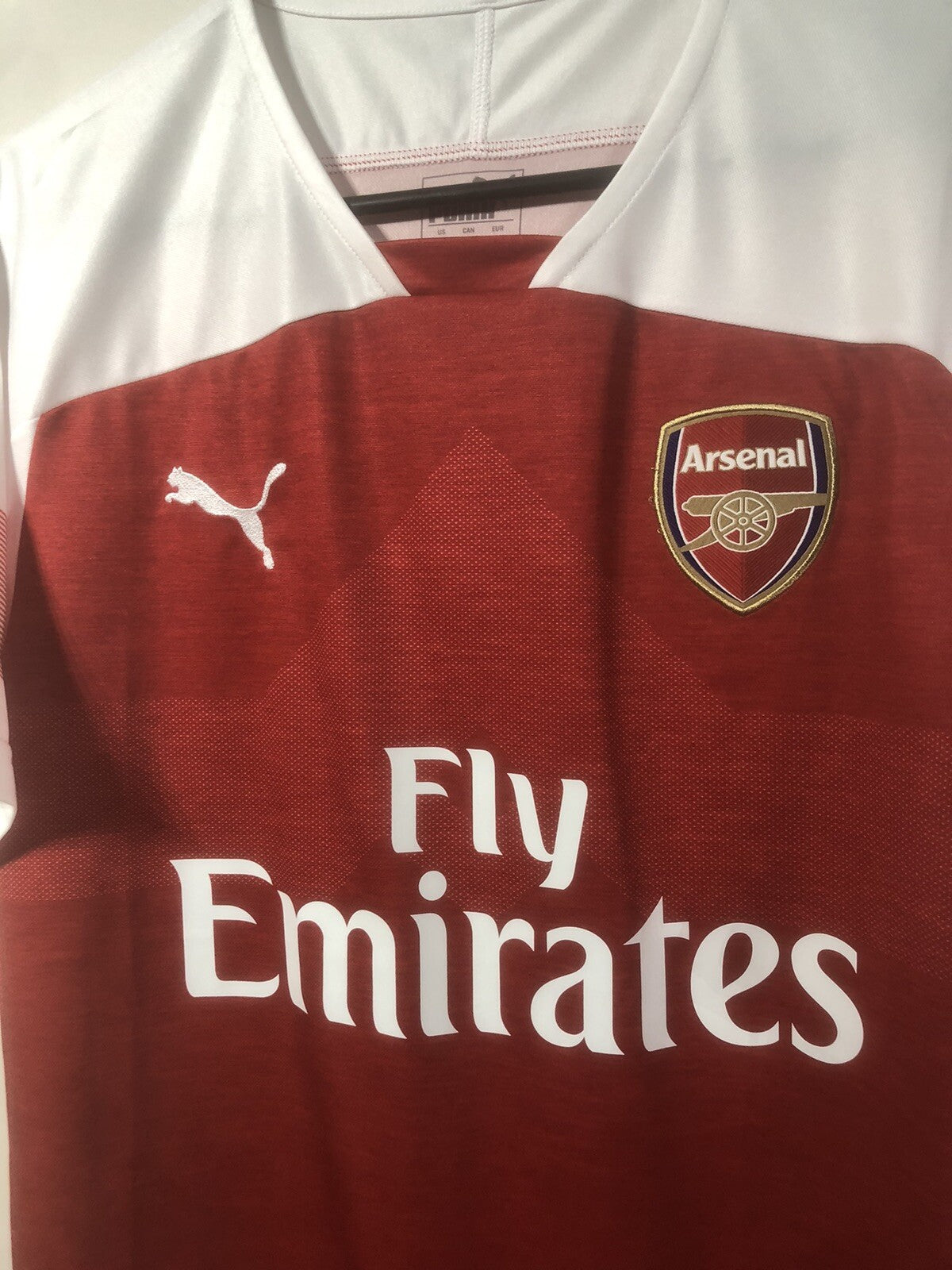 Arsenal Xhaka #34 2018/19 Large Home Shirt Puma Excellent Condition 753209-12