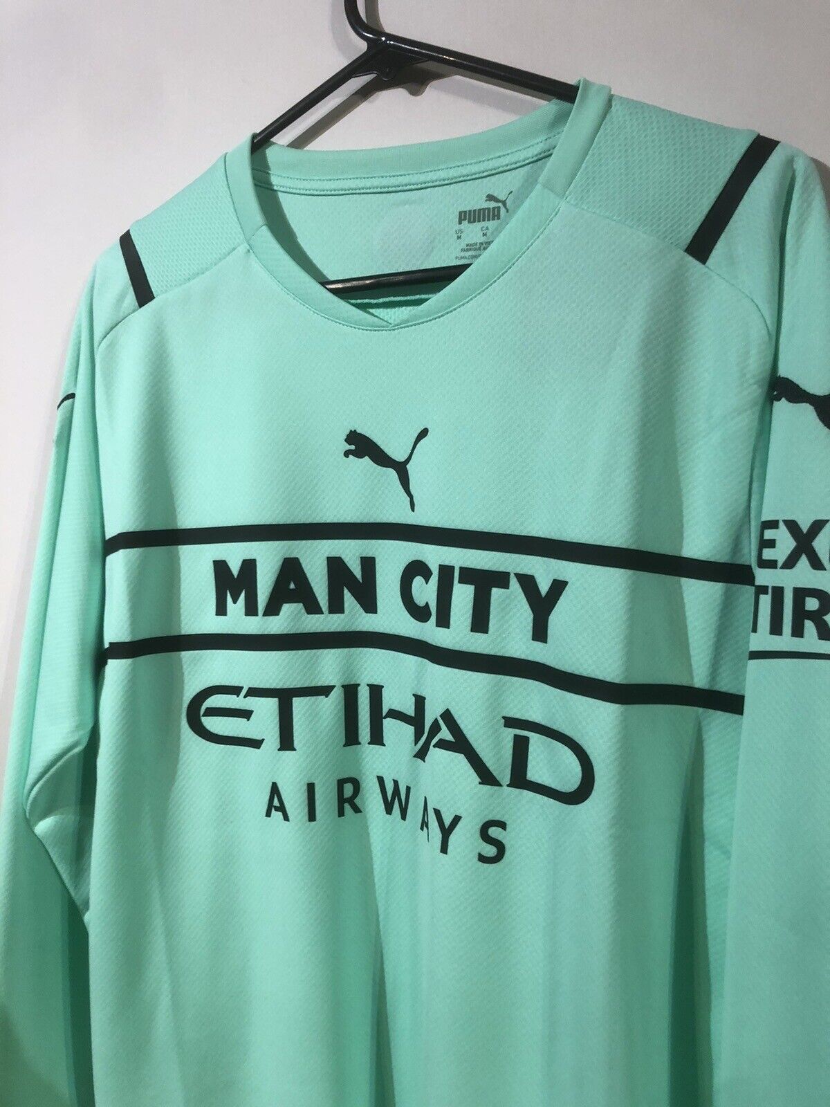 Ederson M. #31 Manchester City 2021/22 Medium L/S Goalkeeper Shirt BNWT