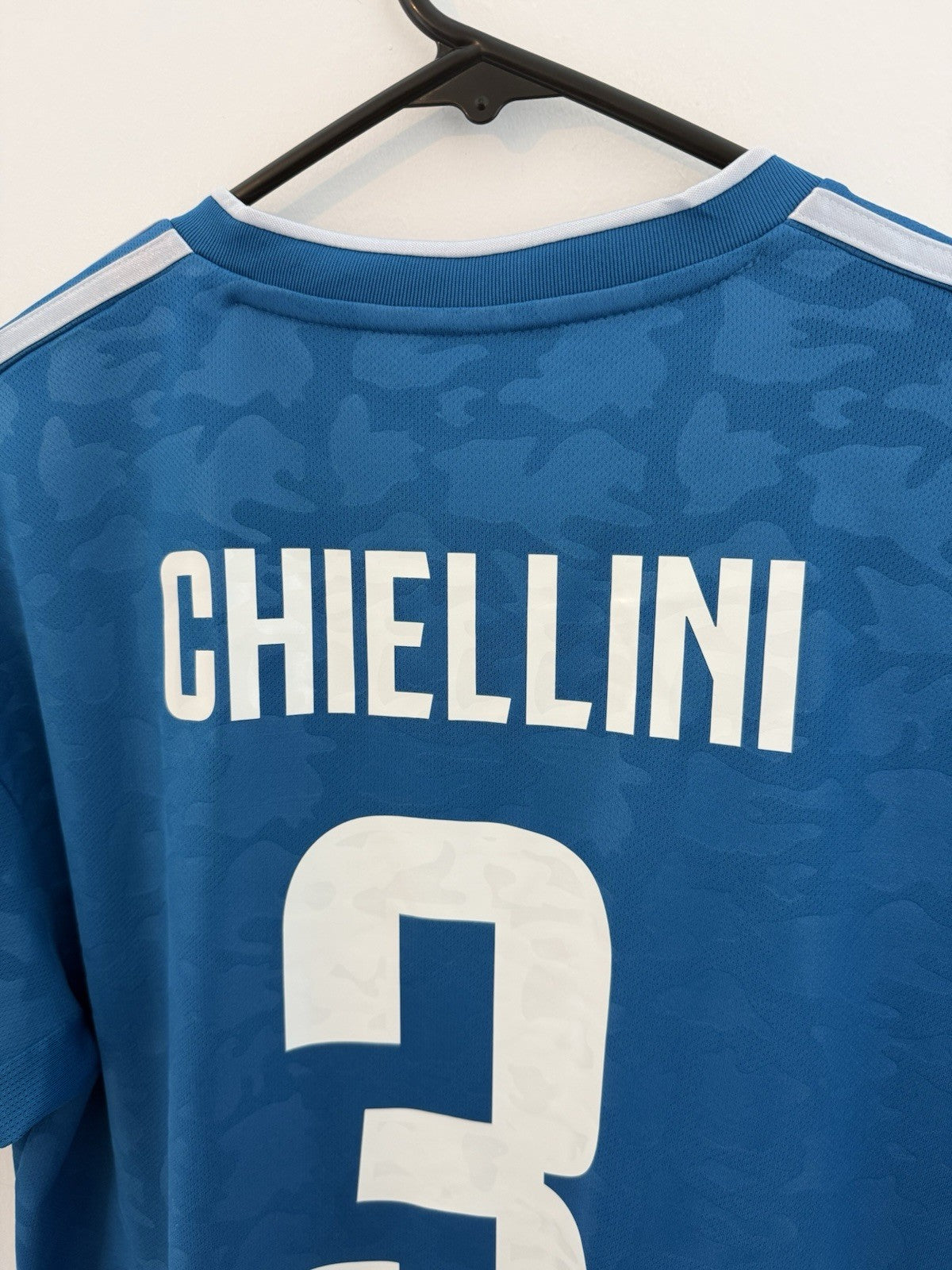 Juventus Chiellini #3 2019/20 Medium 3rd Shirt Adidas Excellent Condition DW5471
