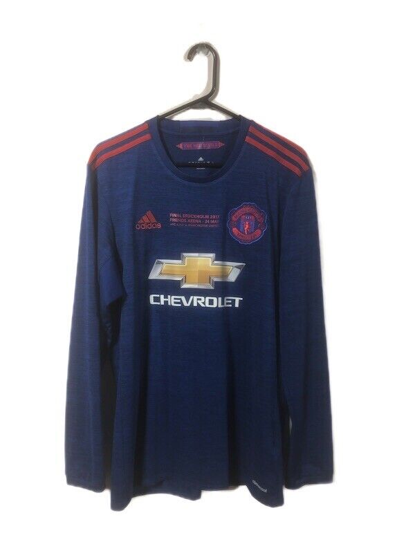 Manchester United 2016 17 Large Ls Away El Final Excellent Condition Ai6703