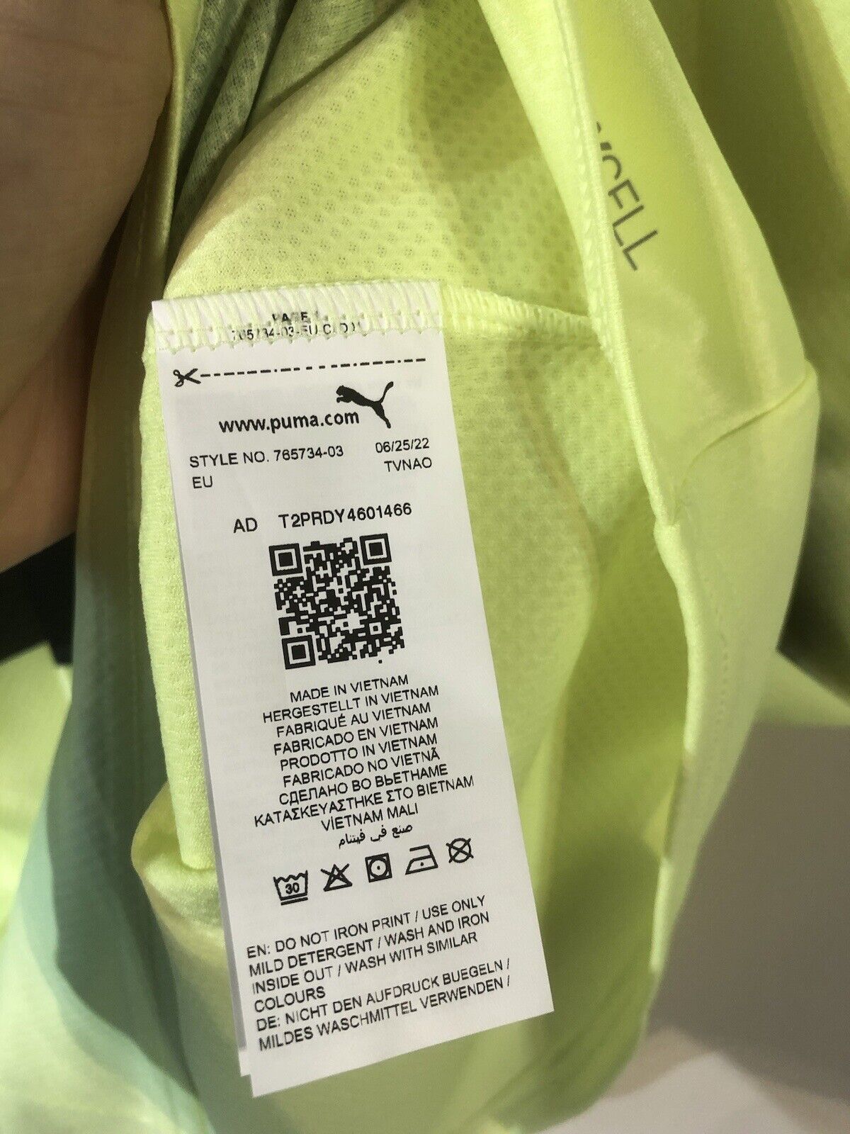 J. Alvarez #19 Manchester City 2022/23 Treble Large 3rd Football Shirt Puma BNWT