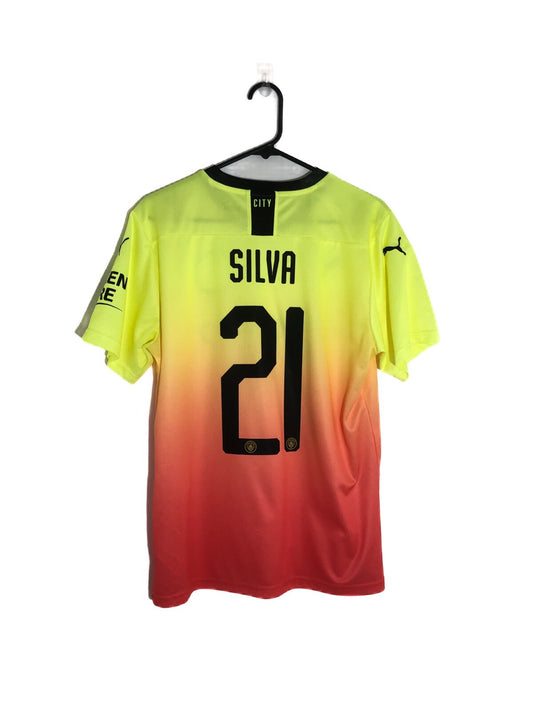 Manchester City Silva #21 2019/20 Medium 3rd Excellent Condition 755594-03
