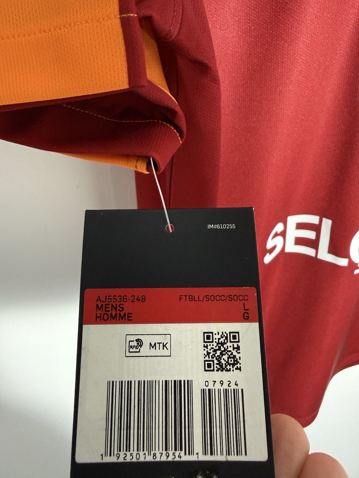 Galatasaray Selcuk Inan #8 2019/20 Large Home Shirt Nike BNWT AJ5537-628