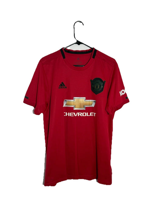 Manchester United Rashford #10 2019/20 Large Home Very Good Condition ED7386