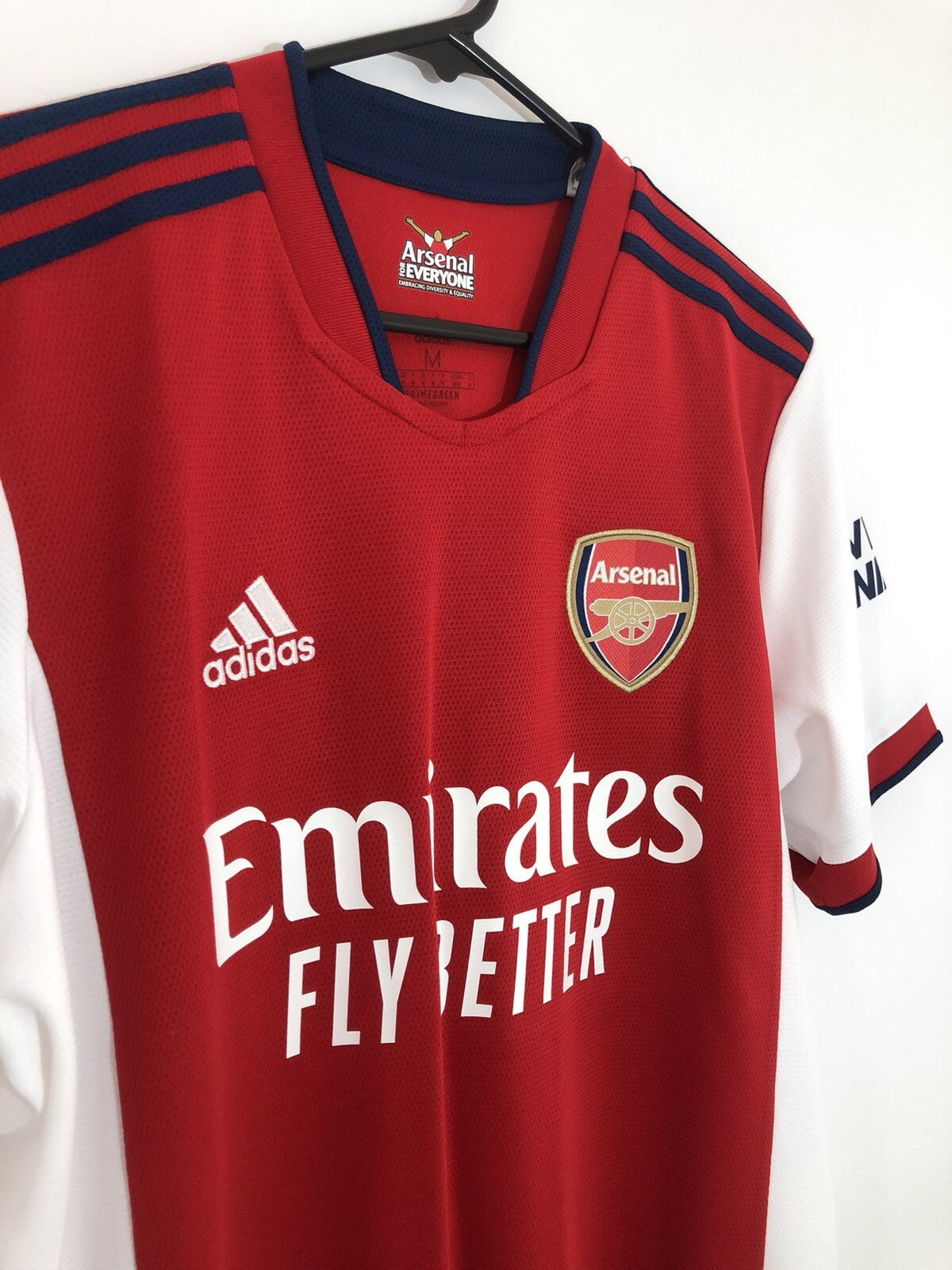 Arsenal Martinelli #35 2021/22 Medium Home Shirt Adidas BNWT GM0217
