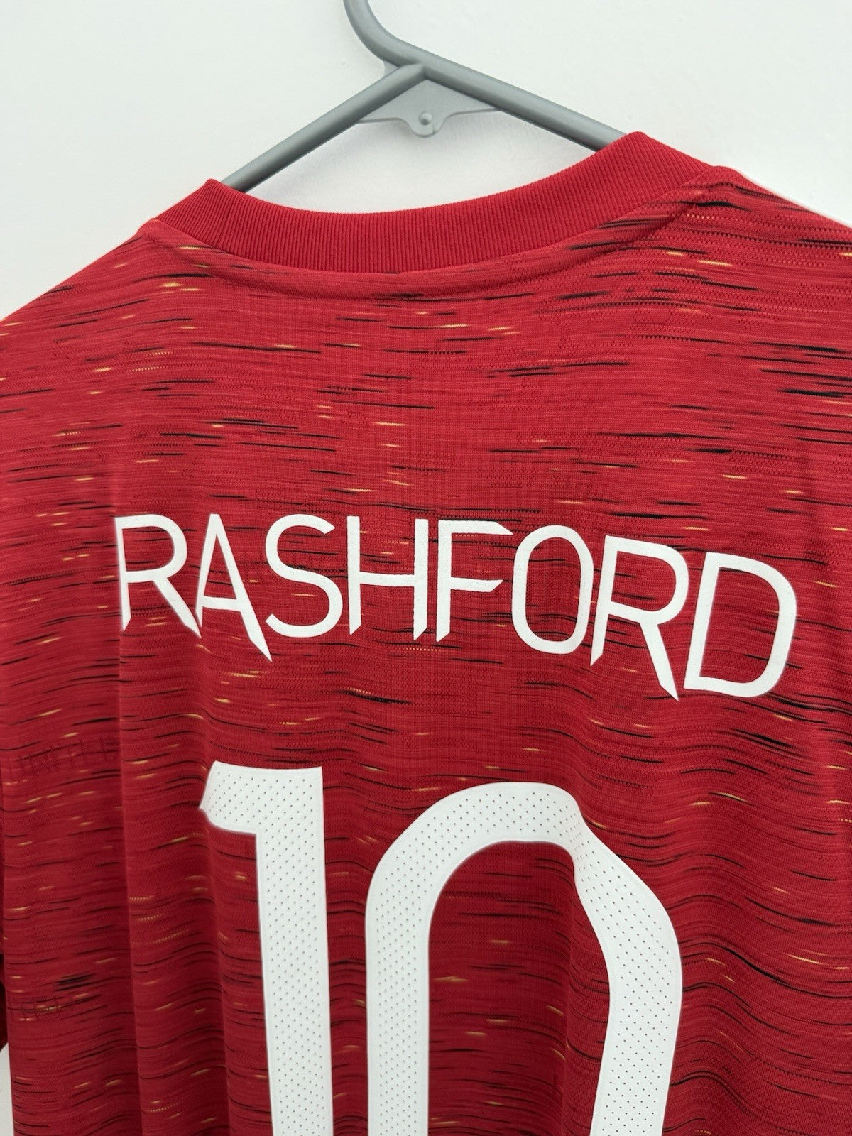 Manchester United Rashford #10 2020/21 Large Home CL Shirt Adidas BNWT GC7958