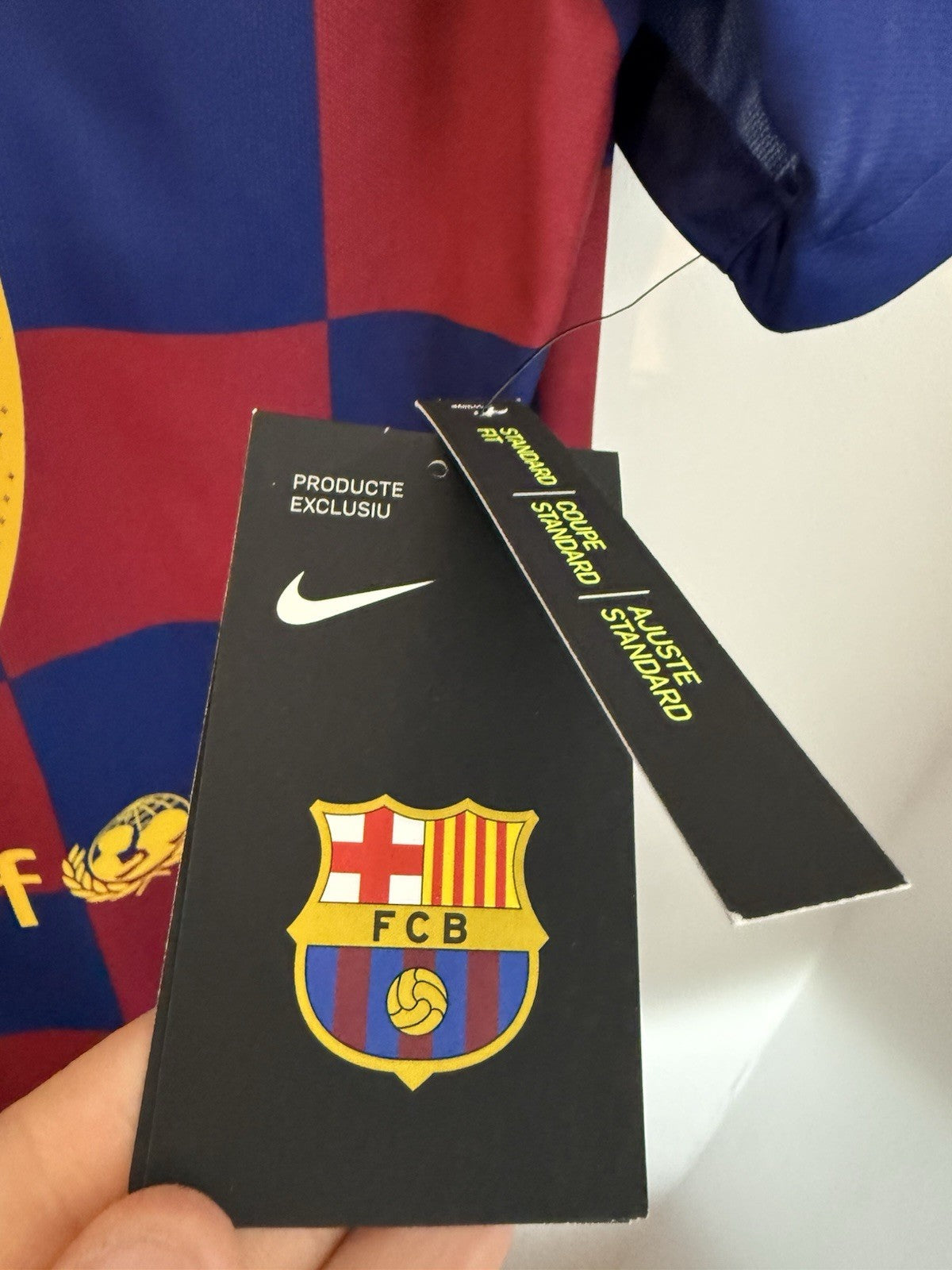 Barcelona Suarez #9 2019/20 Medium Home Shirt Nike BNWT AJ5532-456