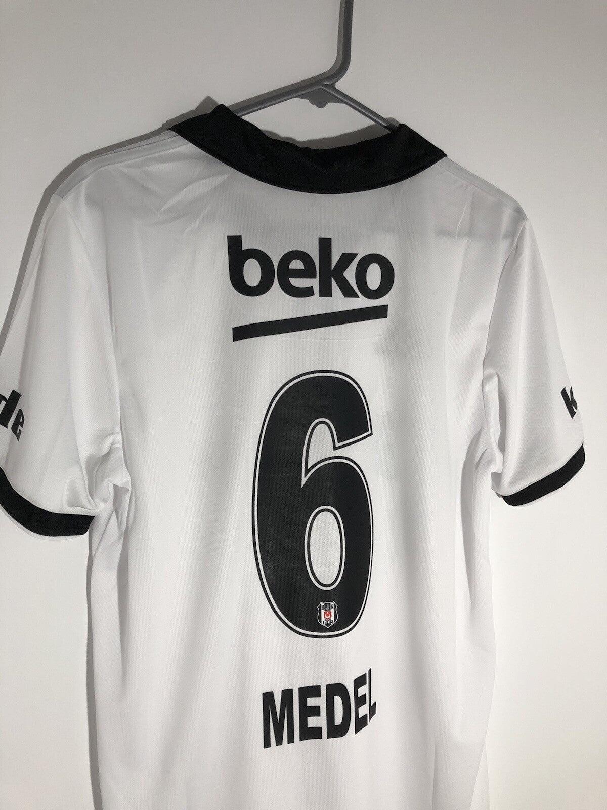 Besiktas Medel #6 2018/19 Medium Home Shirt Adidas Excellent Condition CG0691