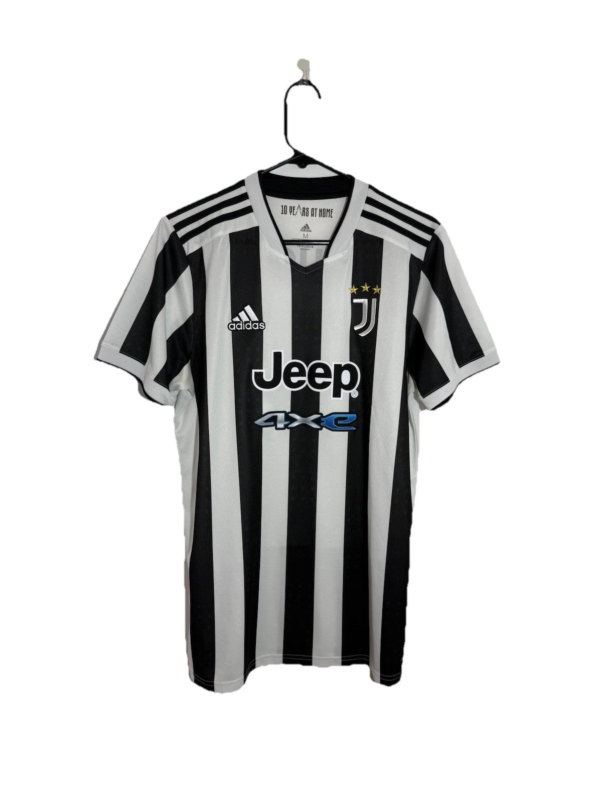 Juventus Vlahovic #7 2021/22 Medium Home Shirt Adidas Excellent Condition GS1442