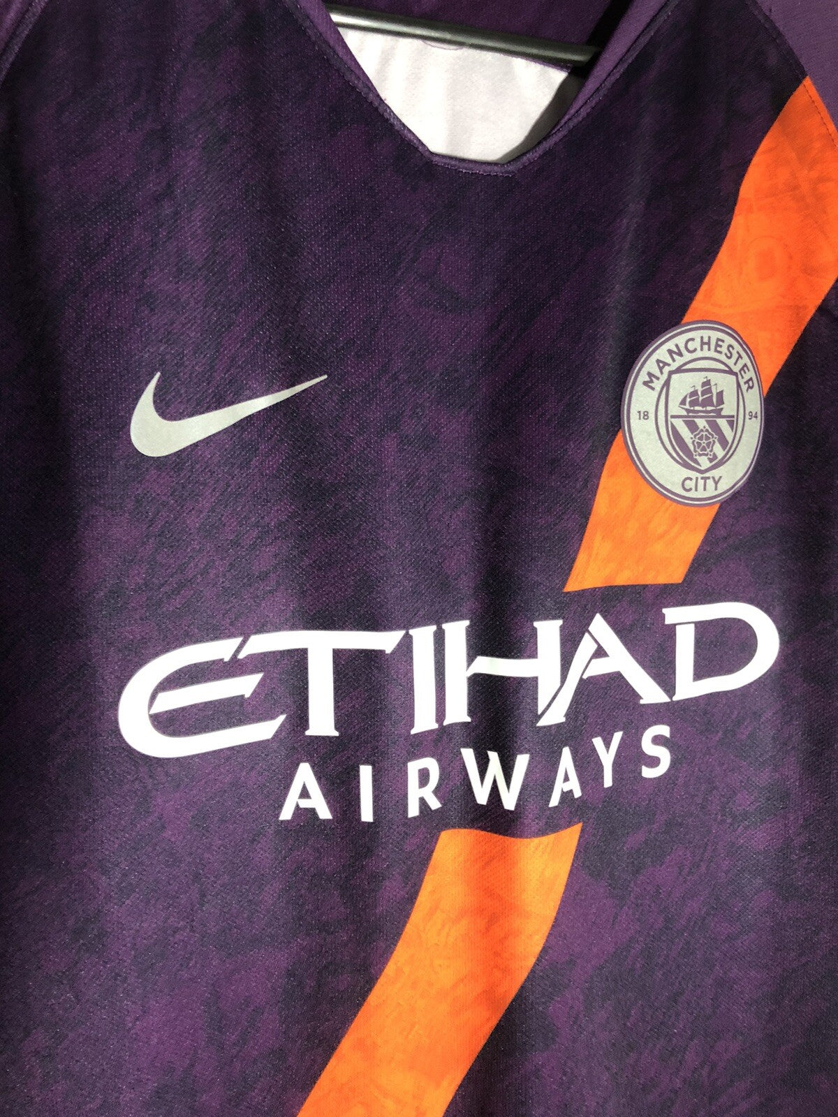 Manchester City Champions #19 2018/19 Large 3rd Excellent Condition 919001-538