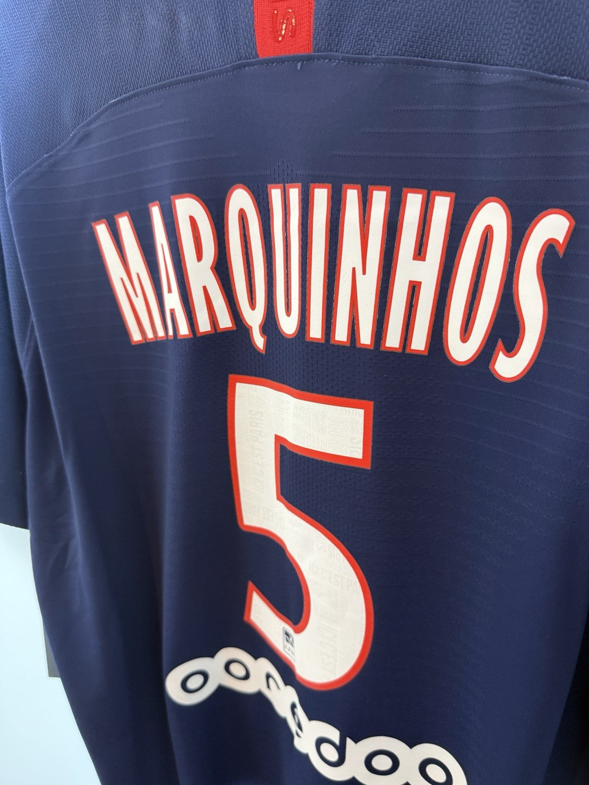 Paris St Germain Marquinhos #5 Vaporknit XL Home 2019/20 Shirt BNWT CQ0350-410