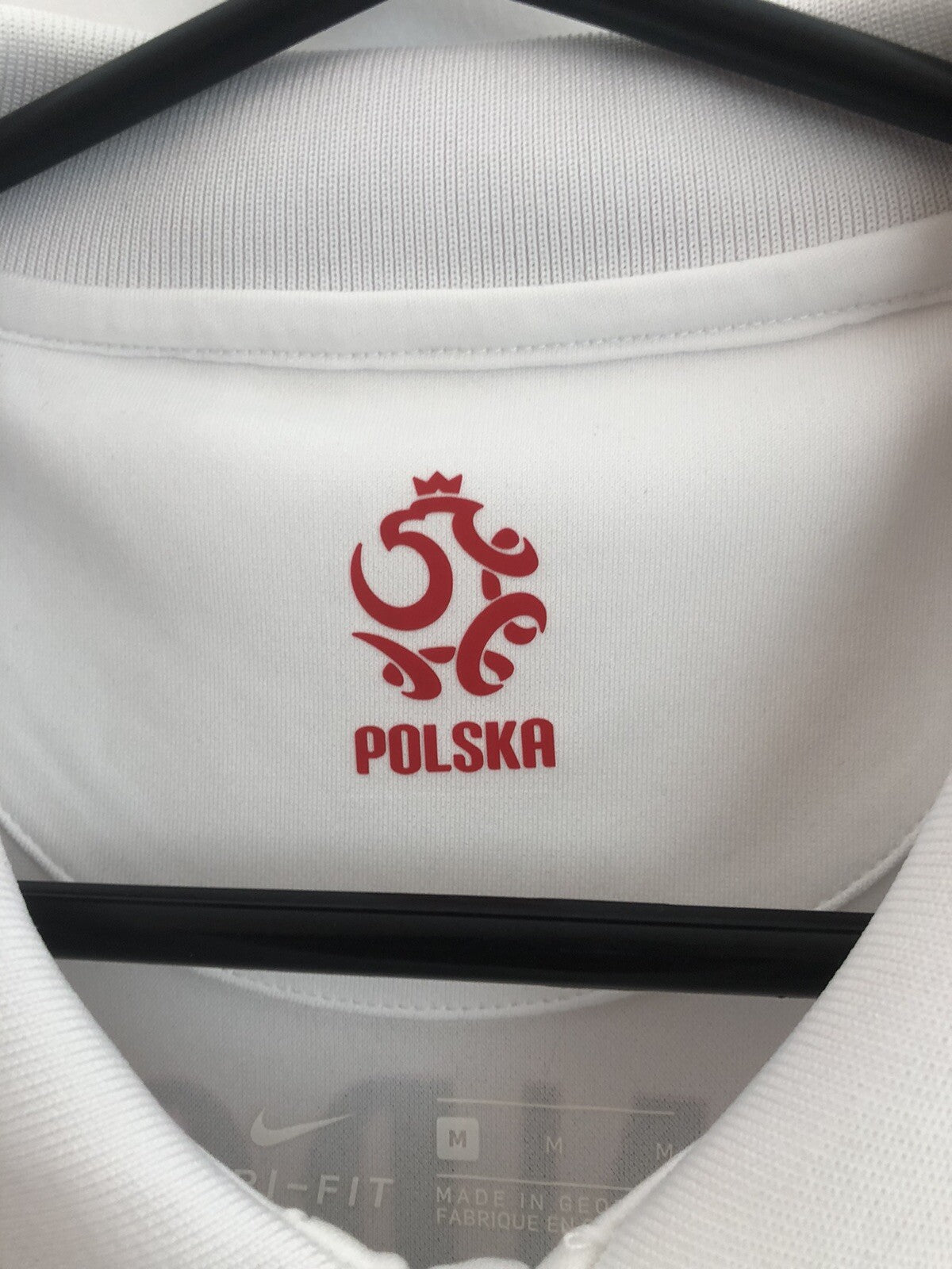 Poland Lewandowski #9 2020 Medium Home Shirt Excellent Condition CD0722-100